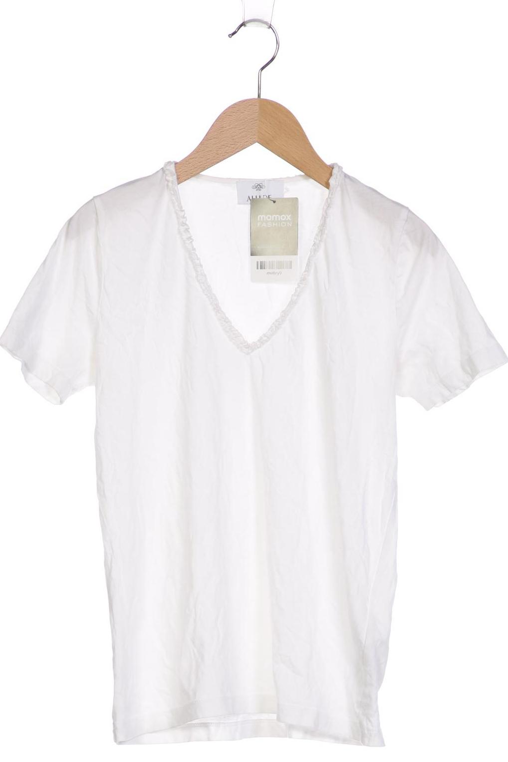 

Allude Damen T-Shirt, weiß, Gr. 34