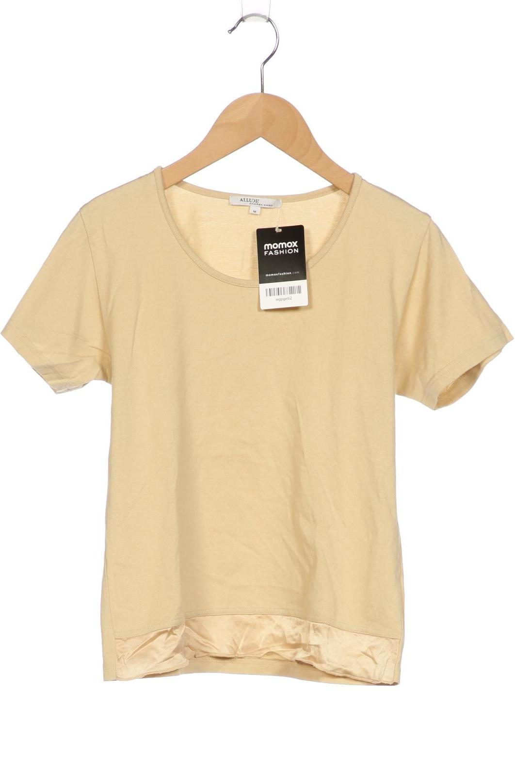 

Allude Damen T-Shirt, beige, Gr. 38