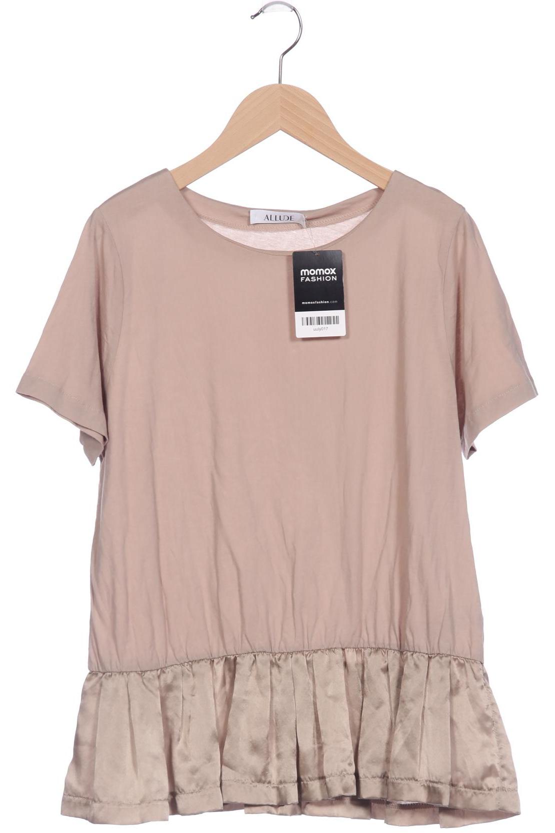 

Allude Damen T-Shirt, beige, Gr. 38