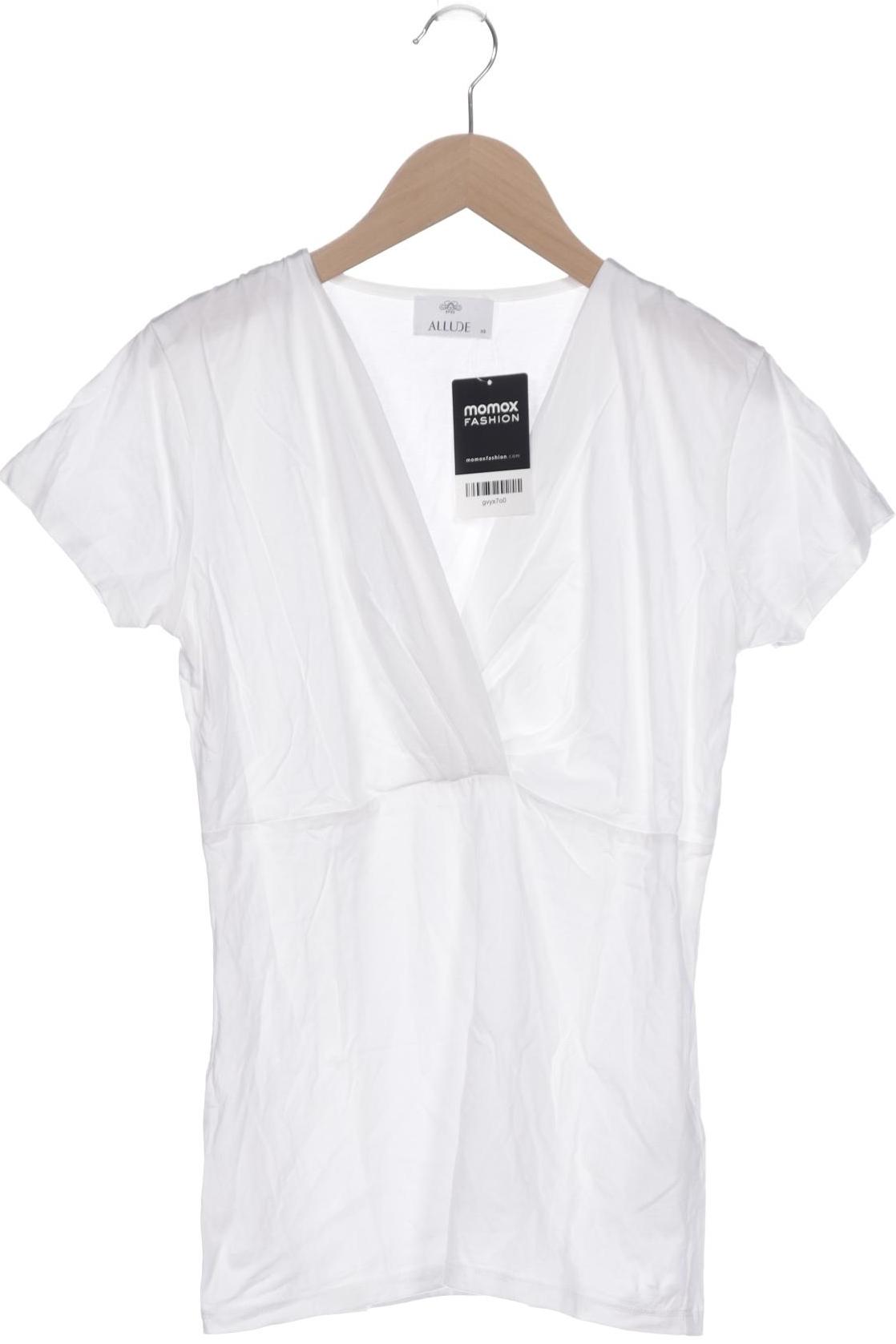 

Allude Damen T-Shirt, weiß, Gr. 34