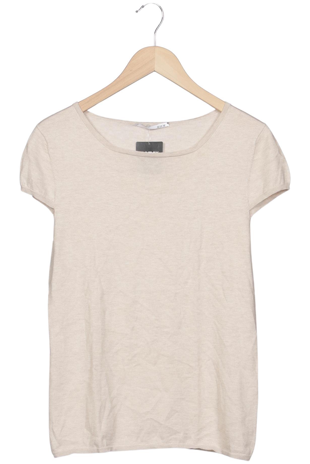 

Allude Damen T-Shirt, beige, Gr. 42