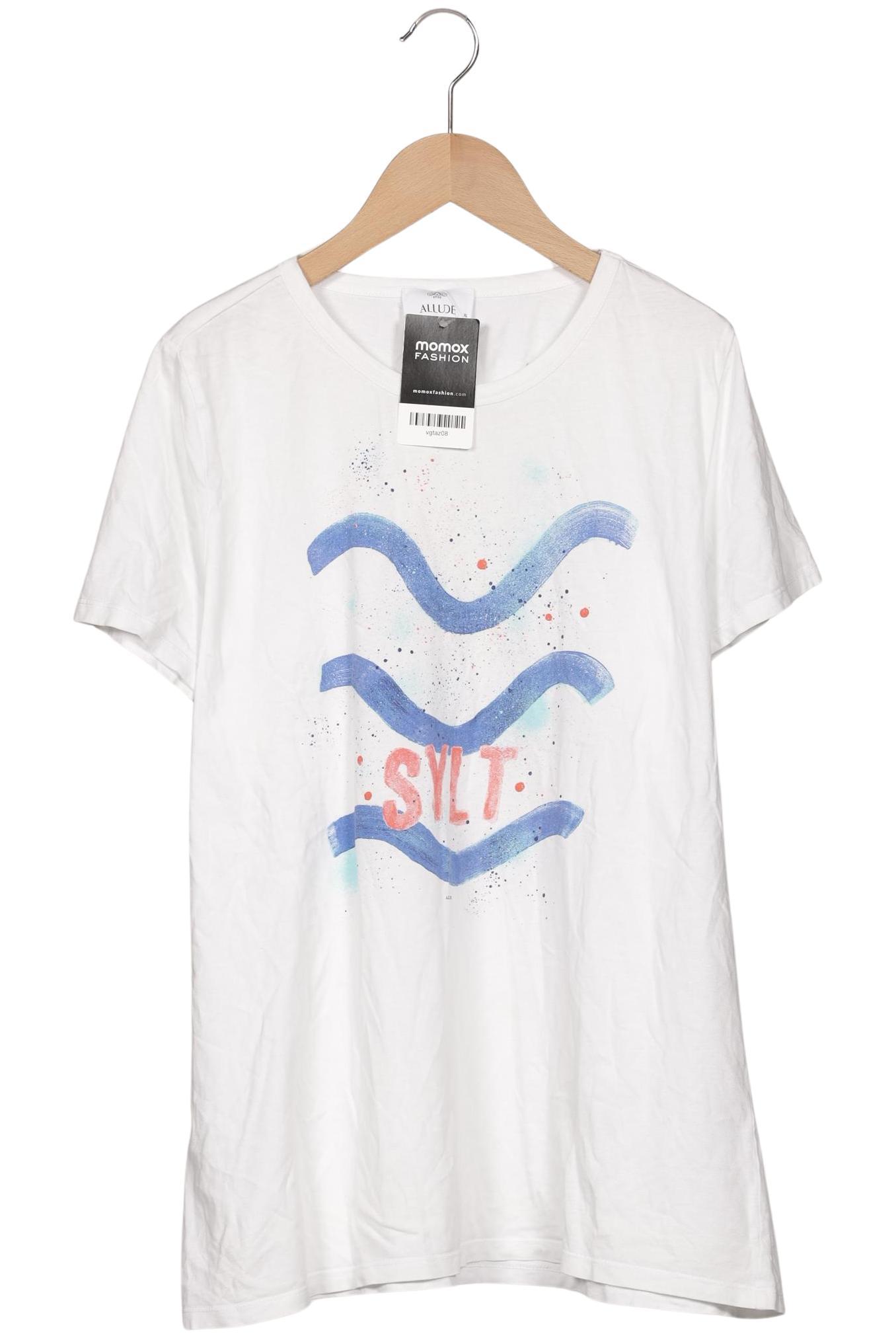 

Allude Damen T-Shirt, weiß, Gr. 44