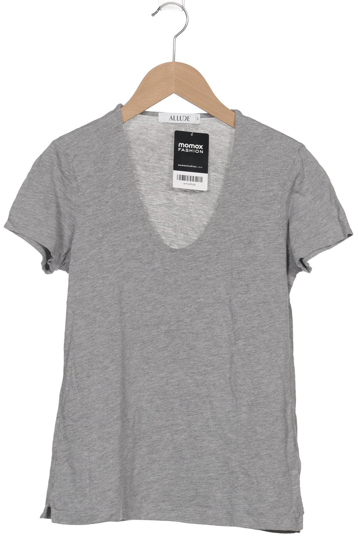 

Allude Damen T-Shirt, grau, Gr. 34