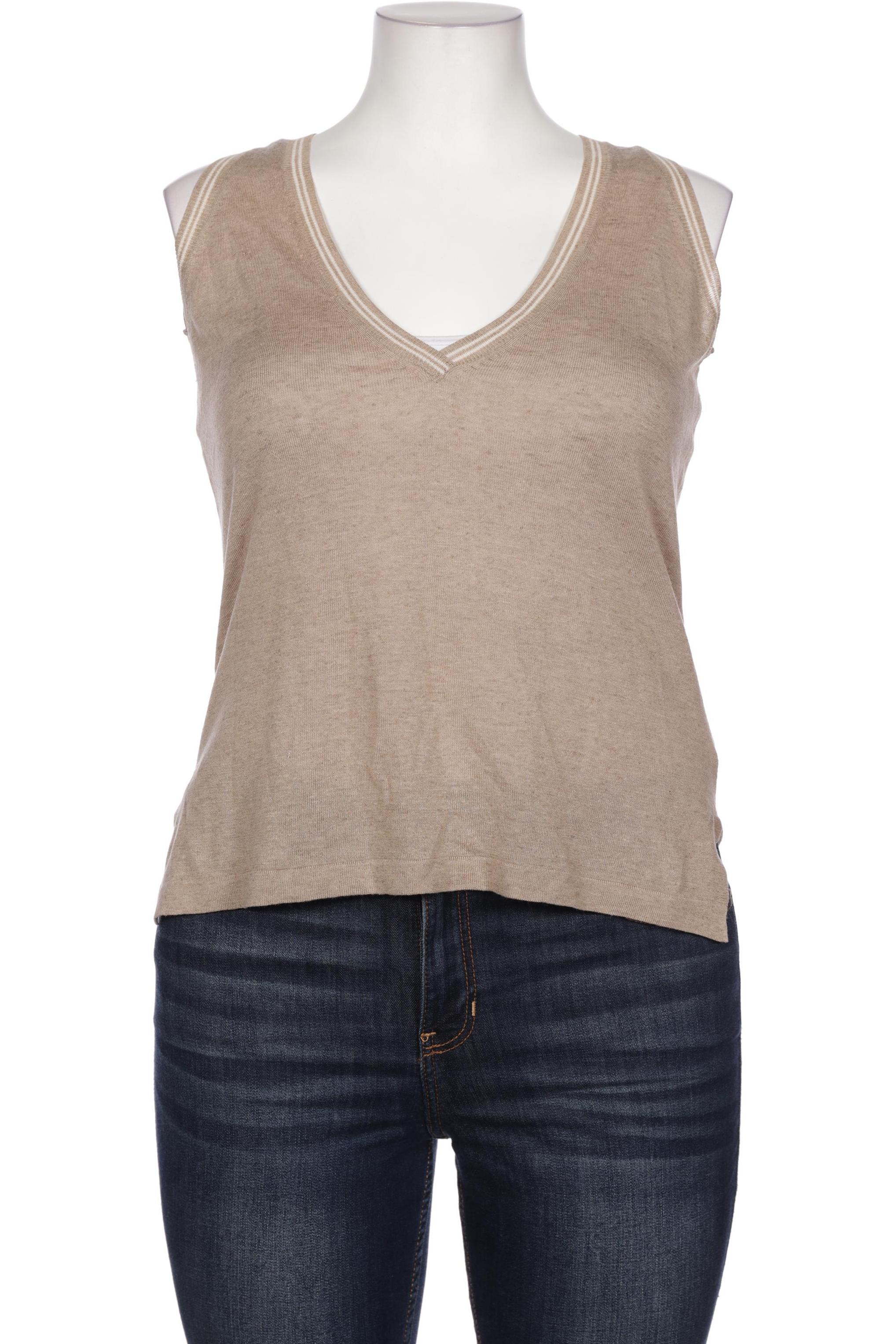 

Allude Damen Top, beige, Gr. 42