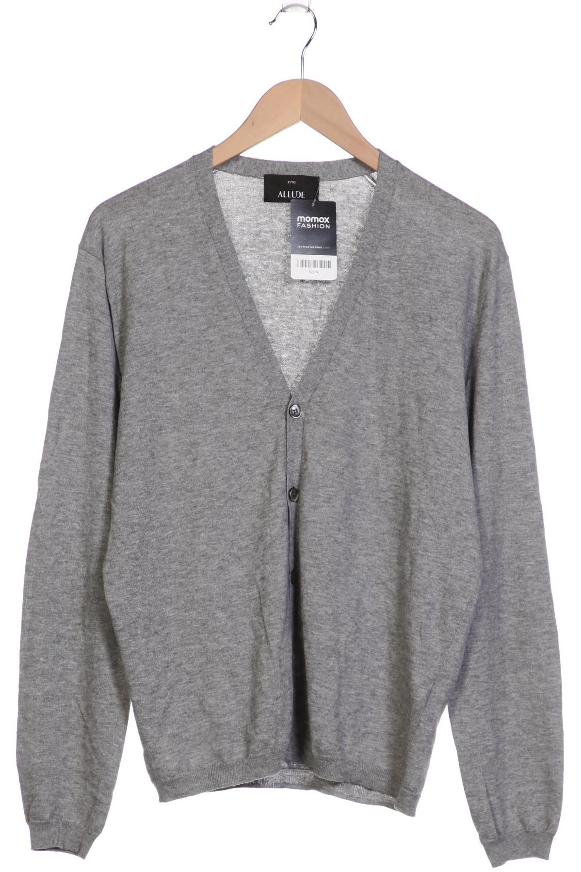 

Allude Herren Strickjacke, grau, Gr. 48