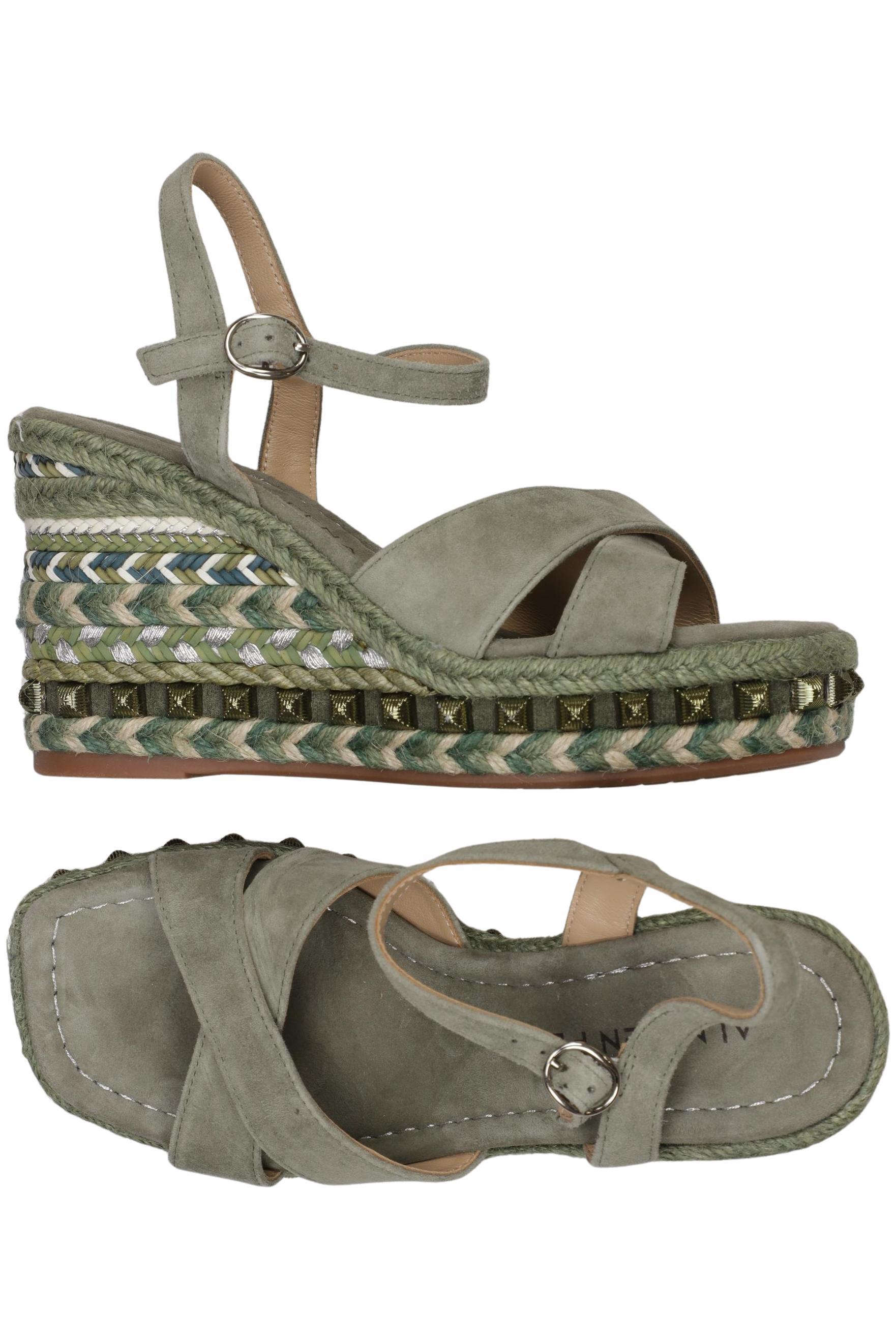 

Alma en Pena Damen Sandale, grün, Gr. 36