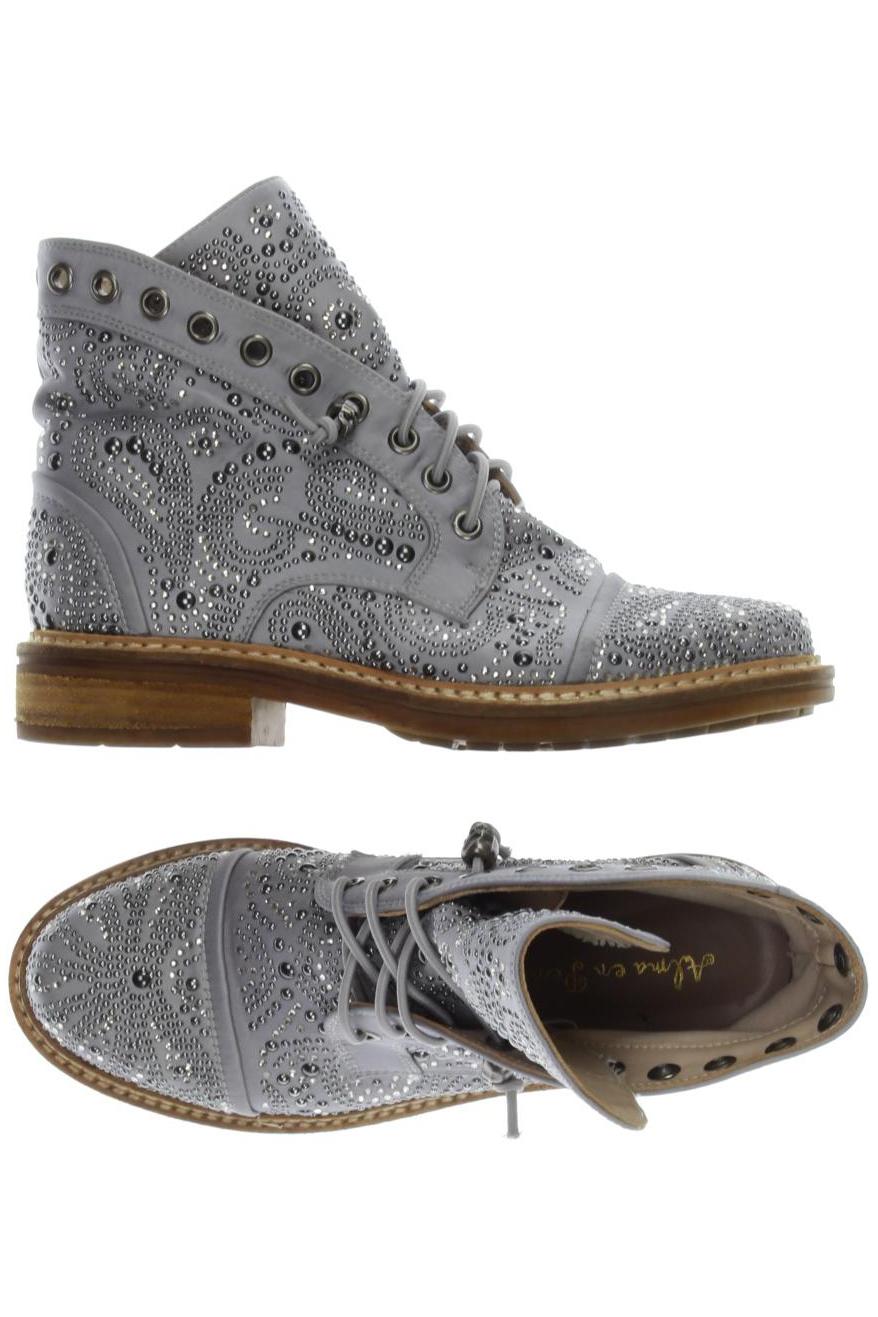 

Alma en Pena Damen Stiefelette, silber, Gr. 37