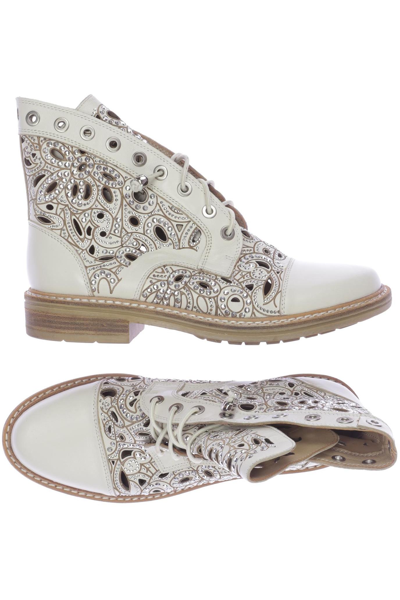 

Alma en Pena Damen Stiefelette, weiß, Gr. 41
