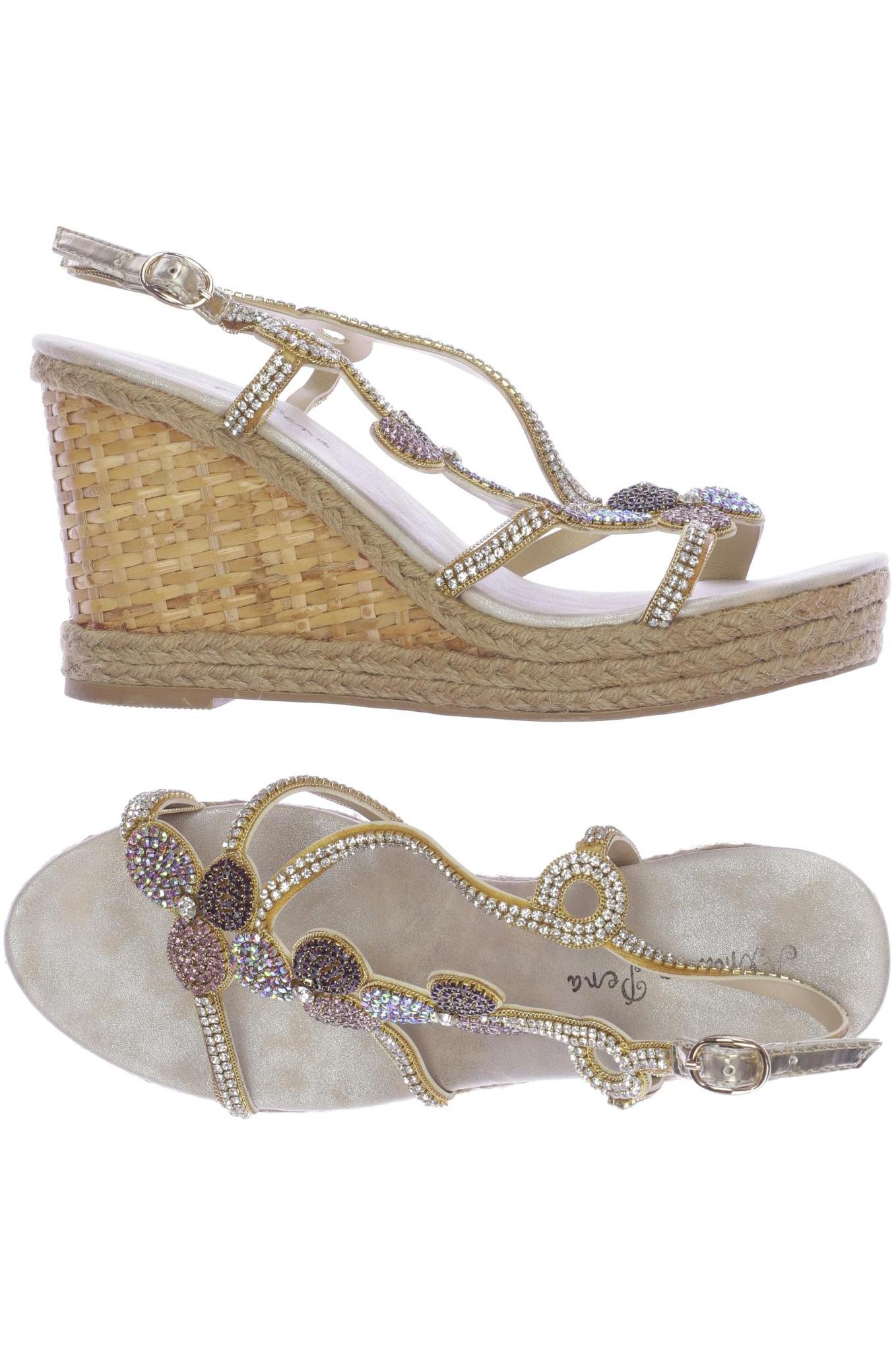 

Alma en Pena Damen Sandale, beige, Gr. 38