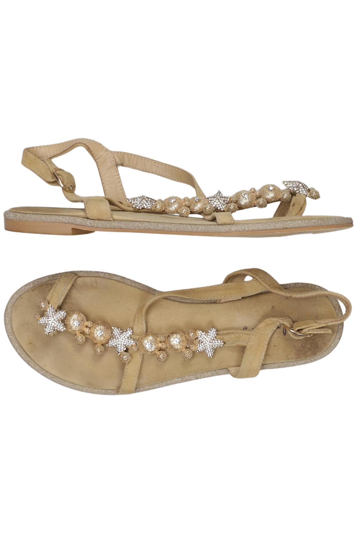

Alma en Pena Damen Sandale, beige, Gr. 42