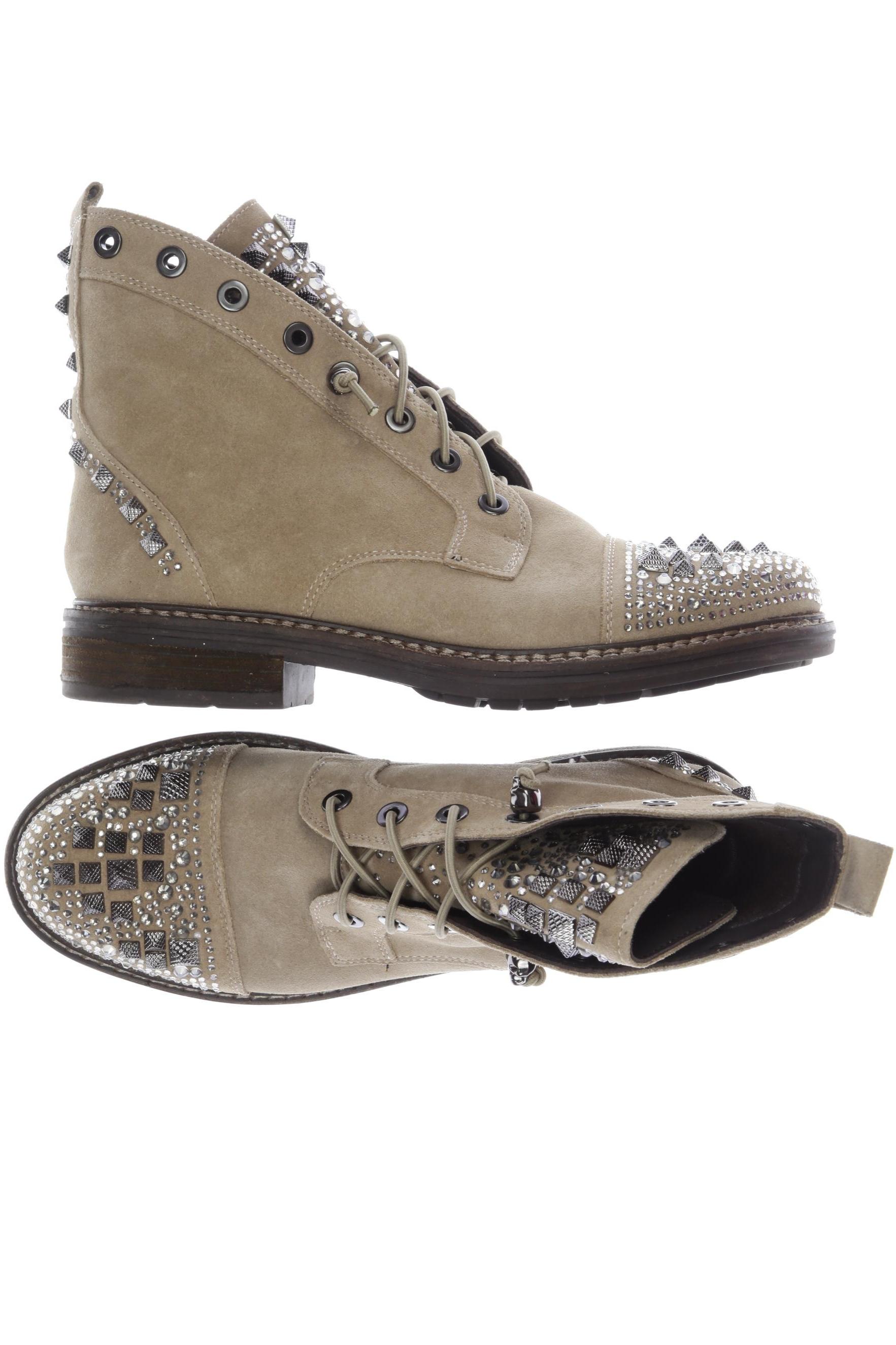 

Alma en Pena Damen Stiefelette, beige, Gr. 42