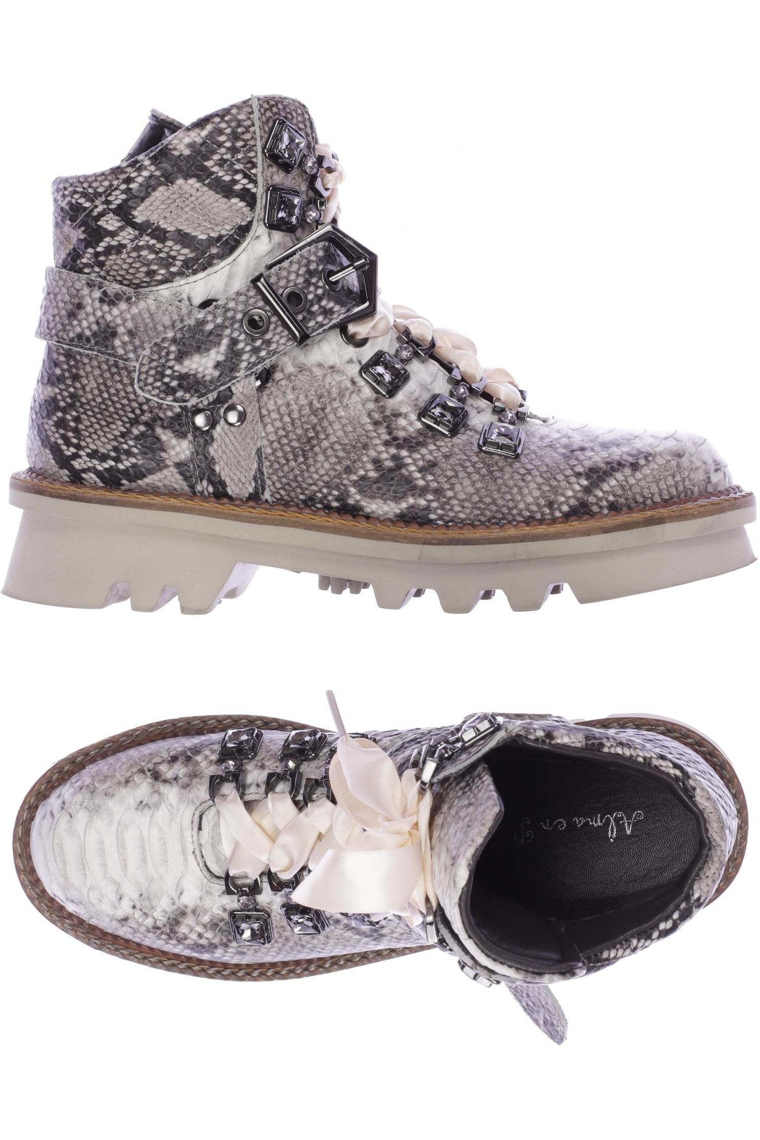 

Alma en Pena Damen Stiefelette, beige, Gr. 37