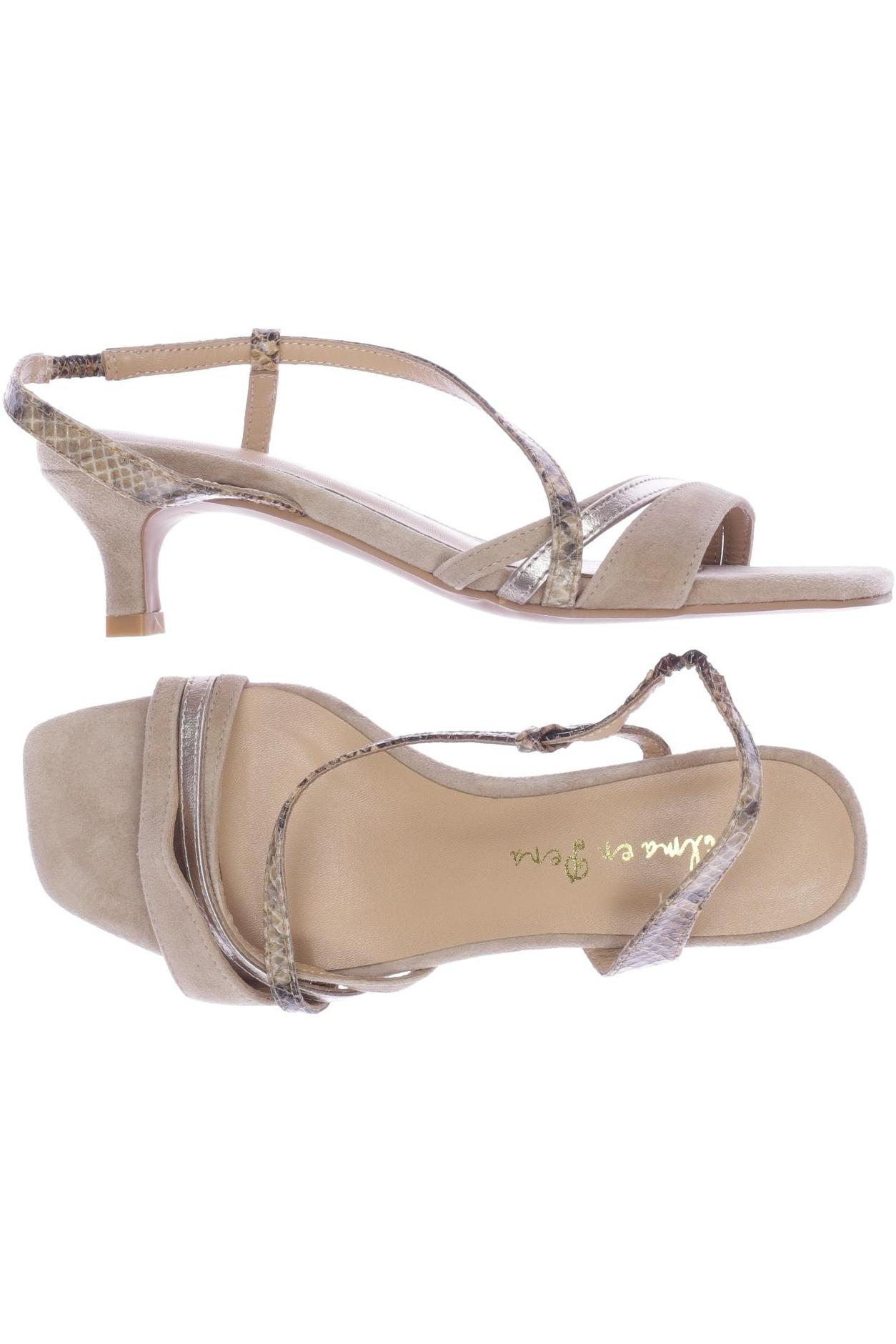

Alma en Pena Damen Sandale, beige, Gr. 36