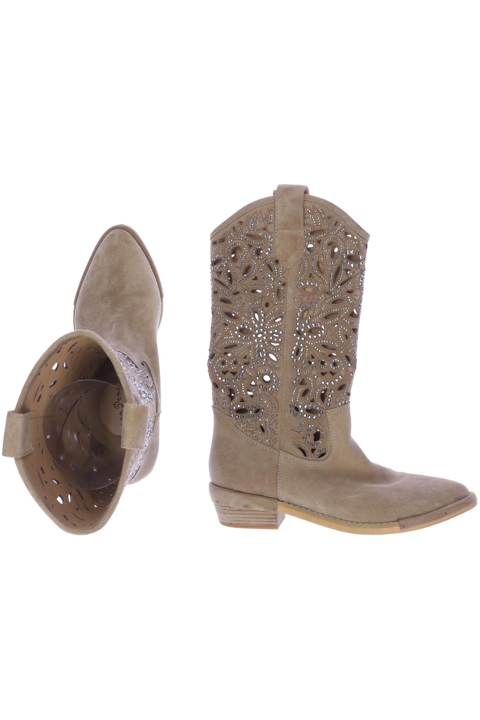 

Alma en Pena Damen Stiefel, beige, Gr. 36