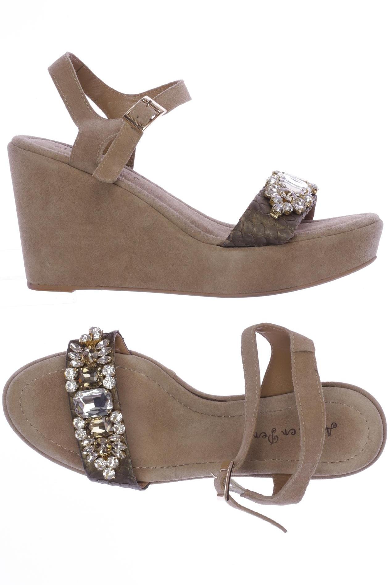 

Alma en Pena Damen Sandale, beige, Gr. 40