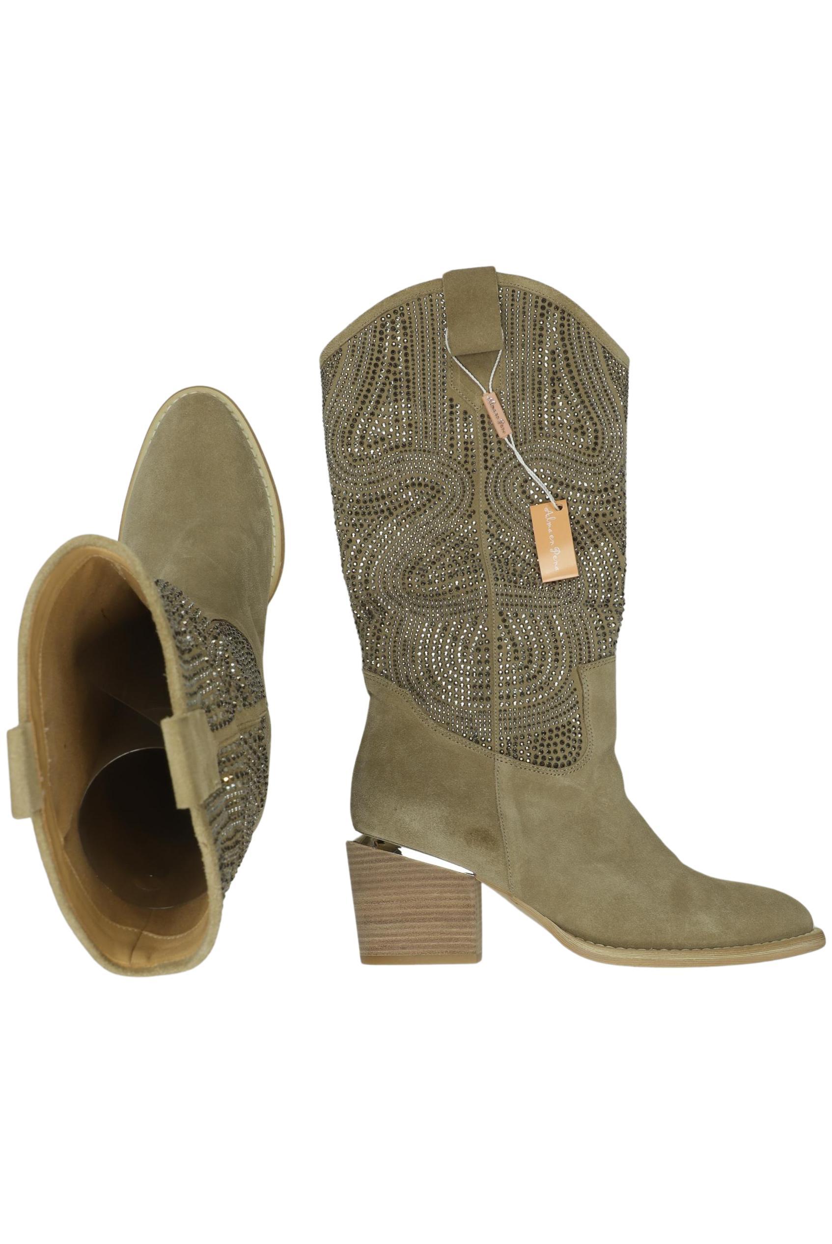 

Alma en Pena Damen Stiefel, grün, Gr. 38