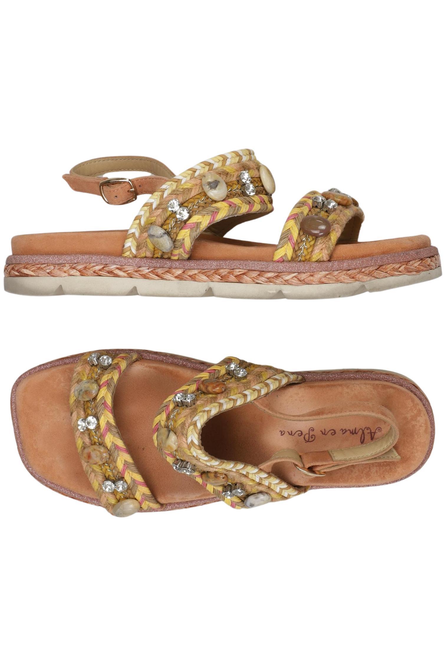 

Alma en Pena Damen Sandale, mehrfarbig, Gr. 39