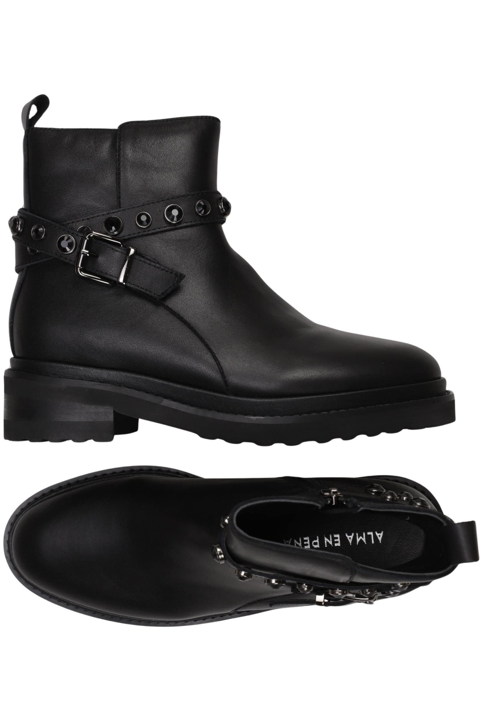 

Alma en Pena Damen Stiefelette, schwarz, Gr. 38