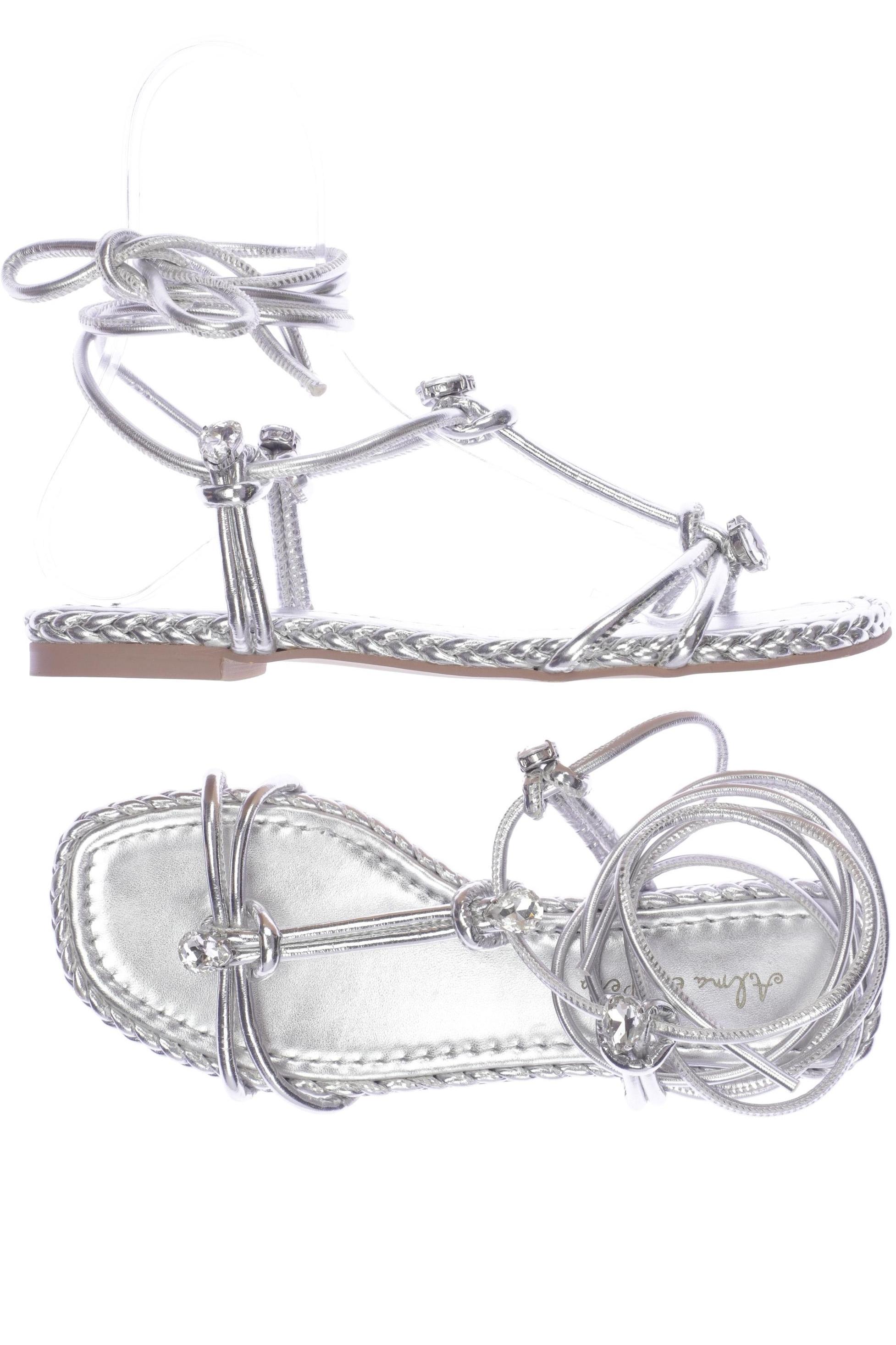 

Alma en Pena Damen Sandale, silber, Gr. 38