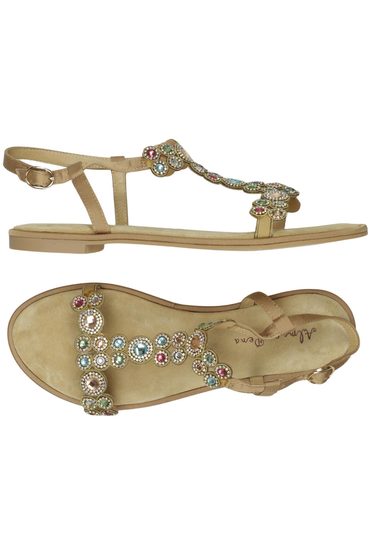 

Alma en Pena Damen Sandale, beige, Gr. 40