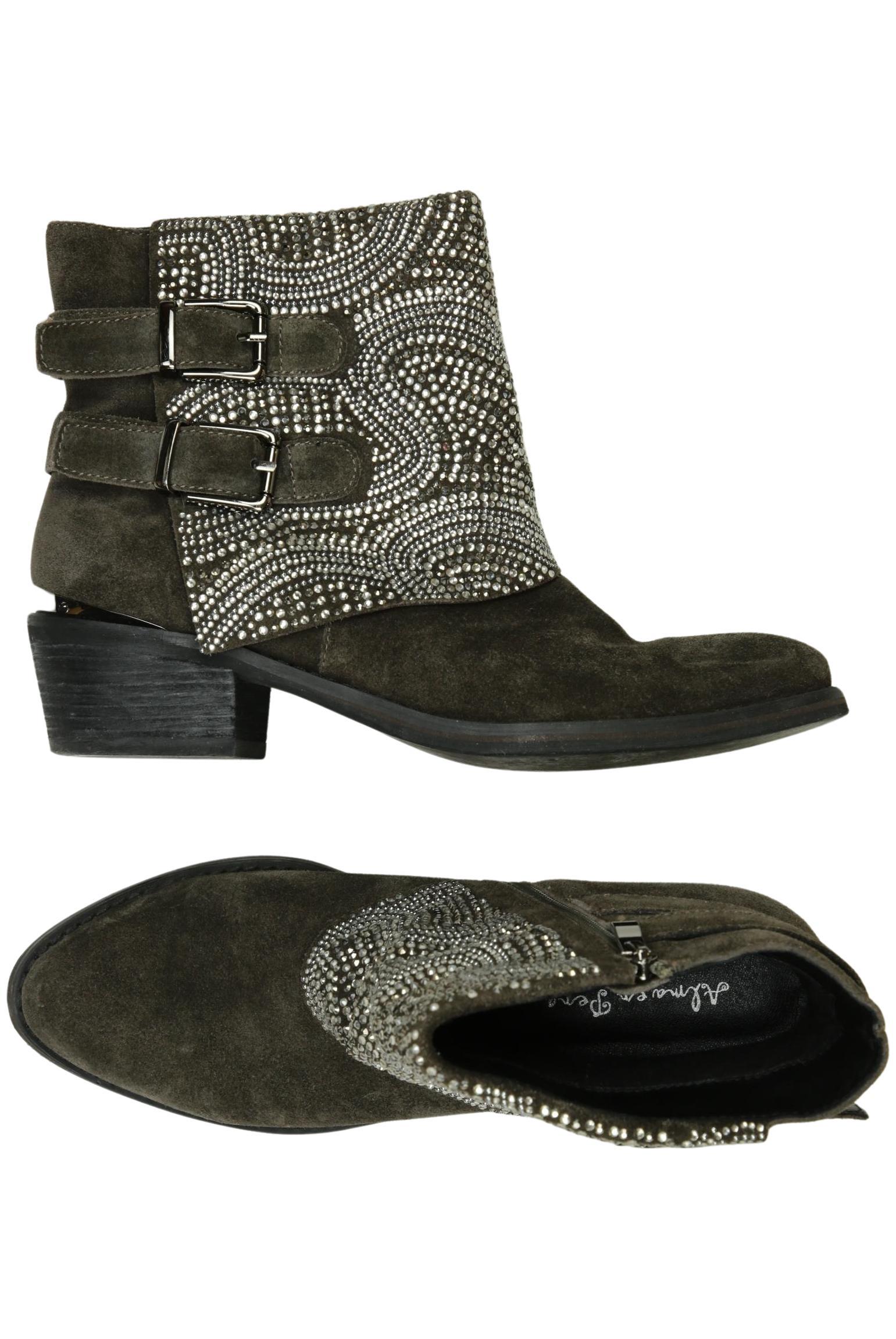 

Alma en Pena Damen Stiefelette, grün, Gr. 39