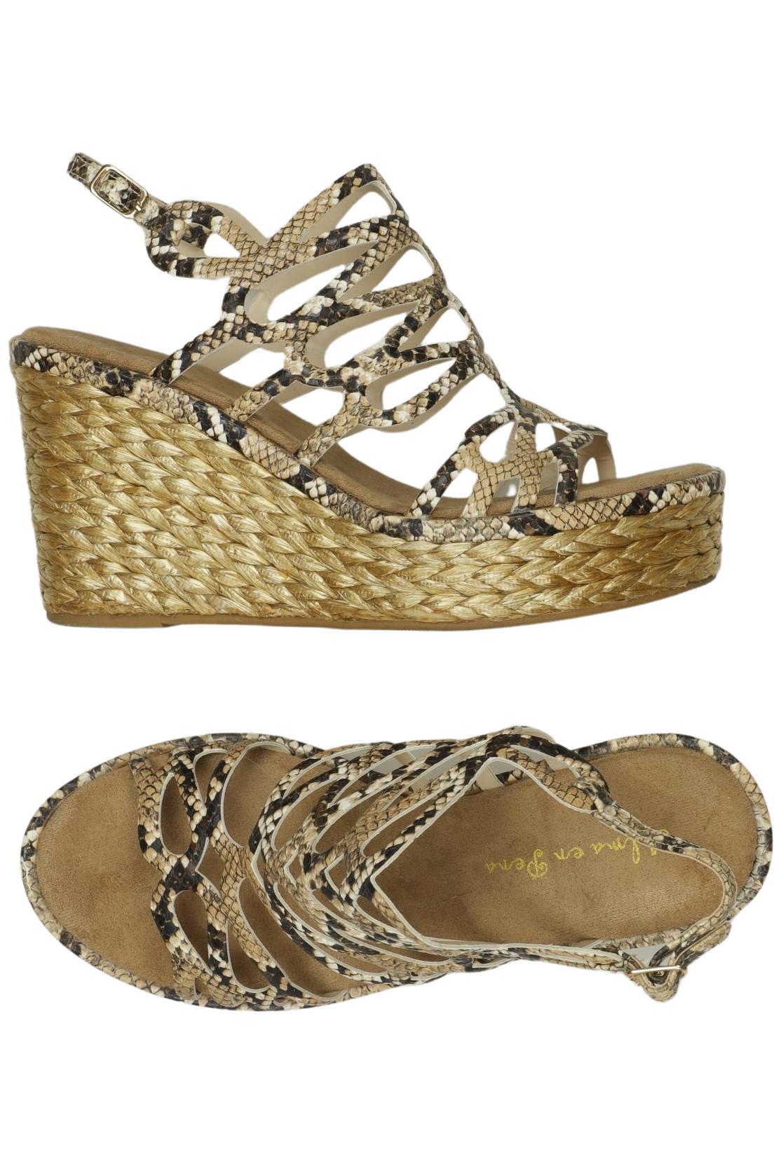 

Alma en Pena Damen Sandale, beige, Gr. 37