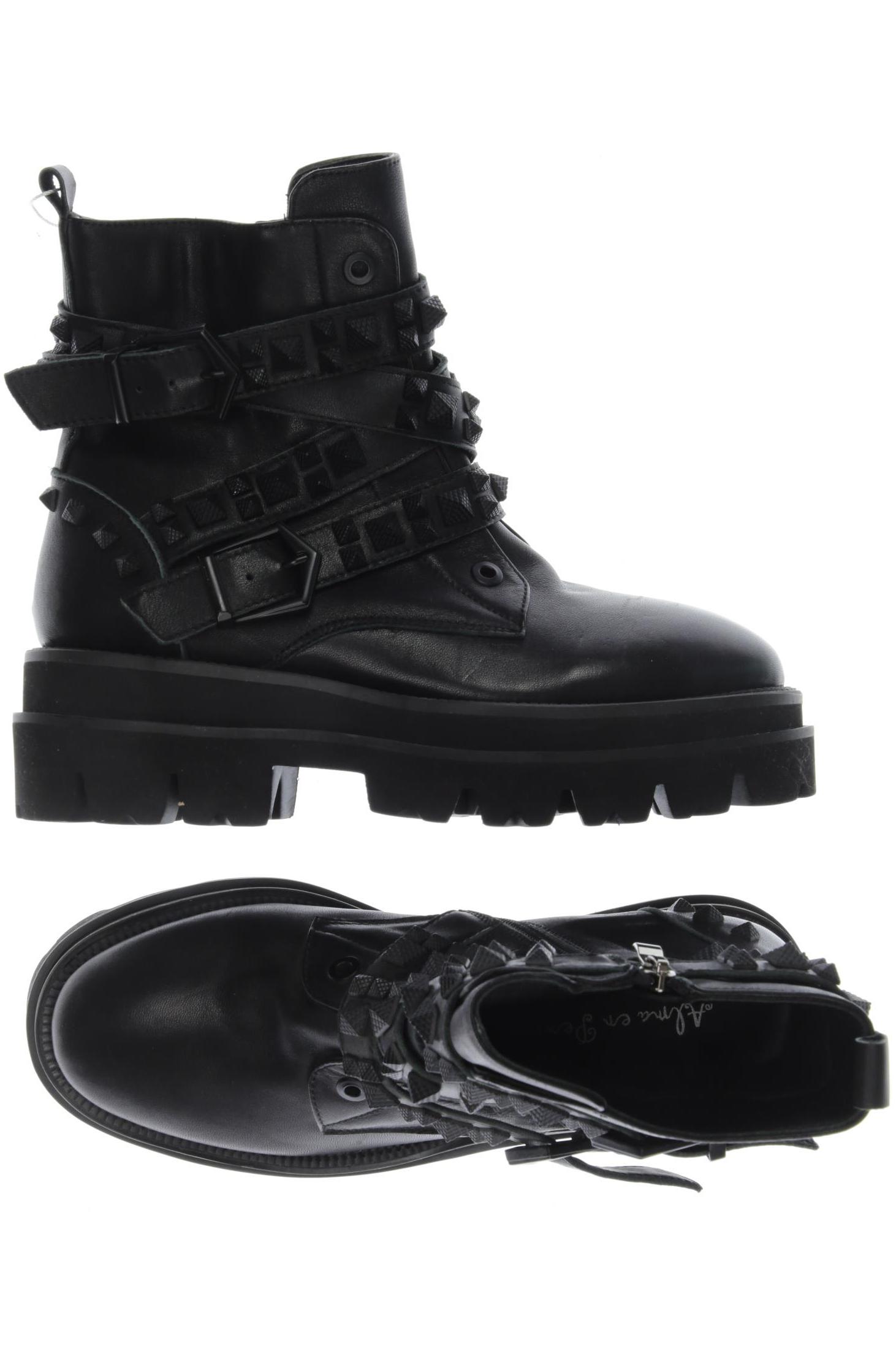 

Alma en Pena Damen Stiefelette, schwarz, Gr. 38