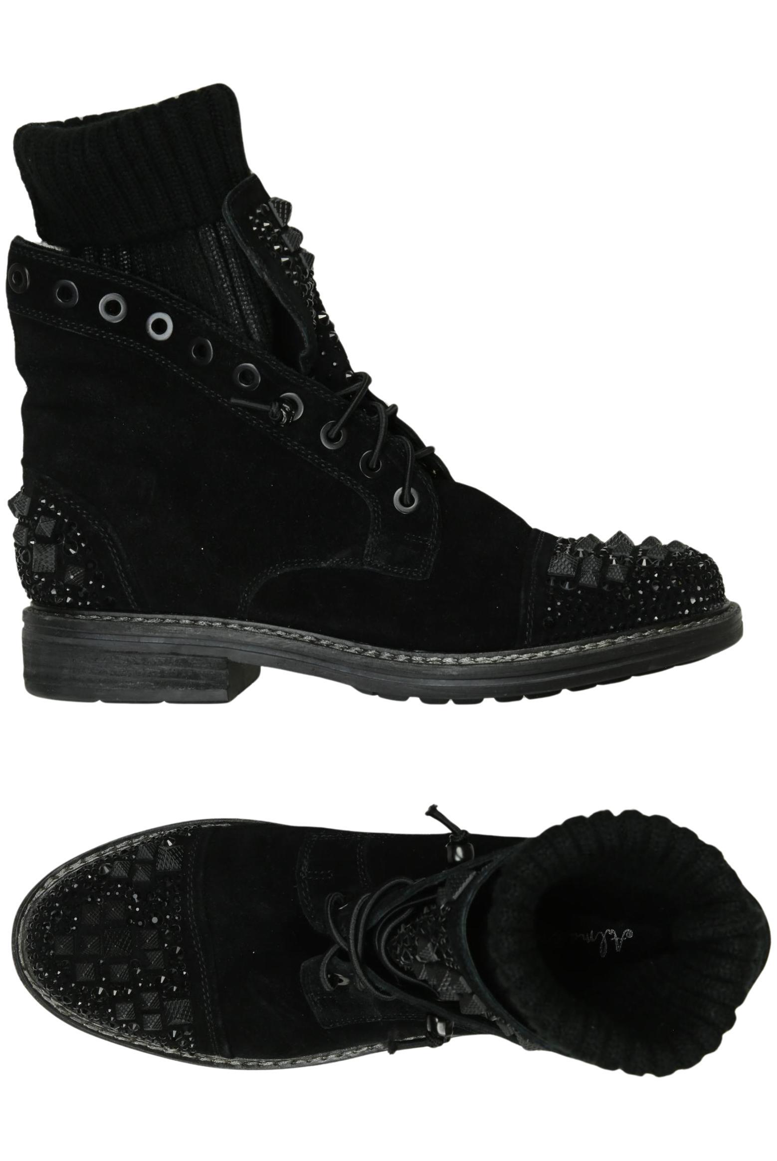 

Alma en Pena Damen Stiefelette, schwarz, Gr. 42