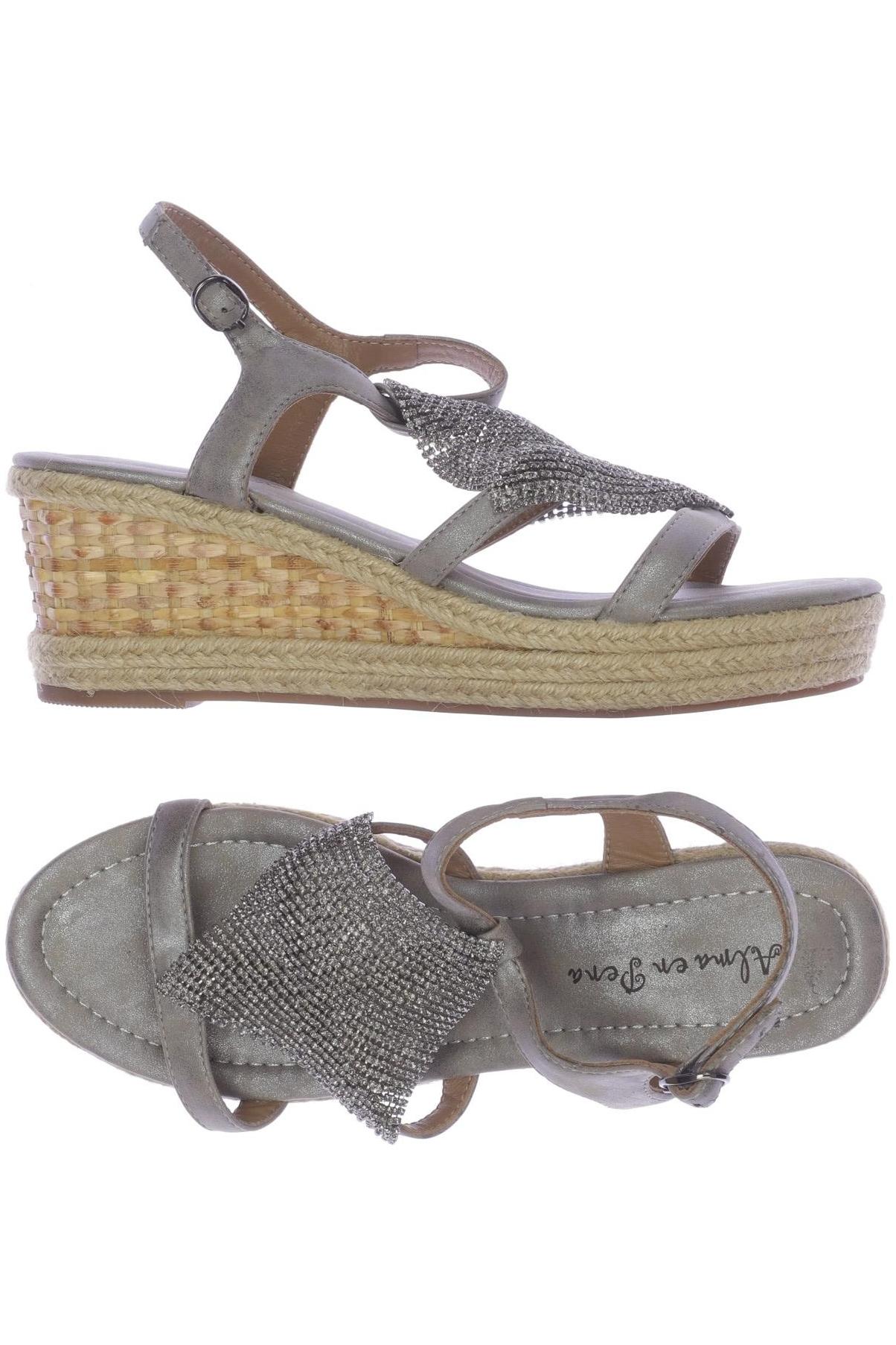 

Alma en Pena Damen Sandale, grau, Gr. 40