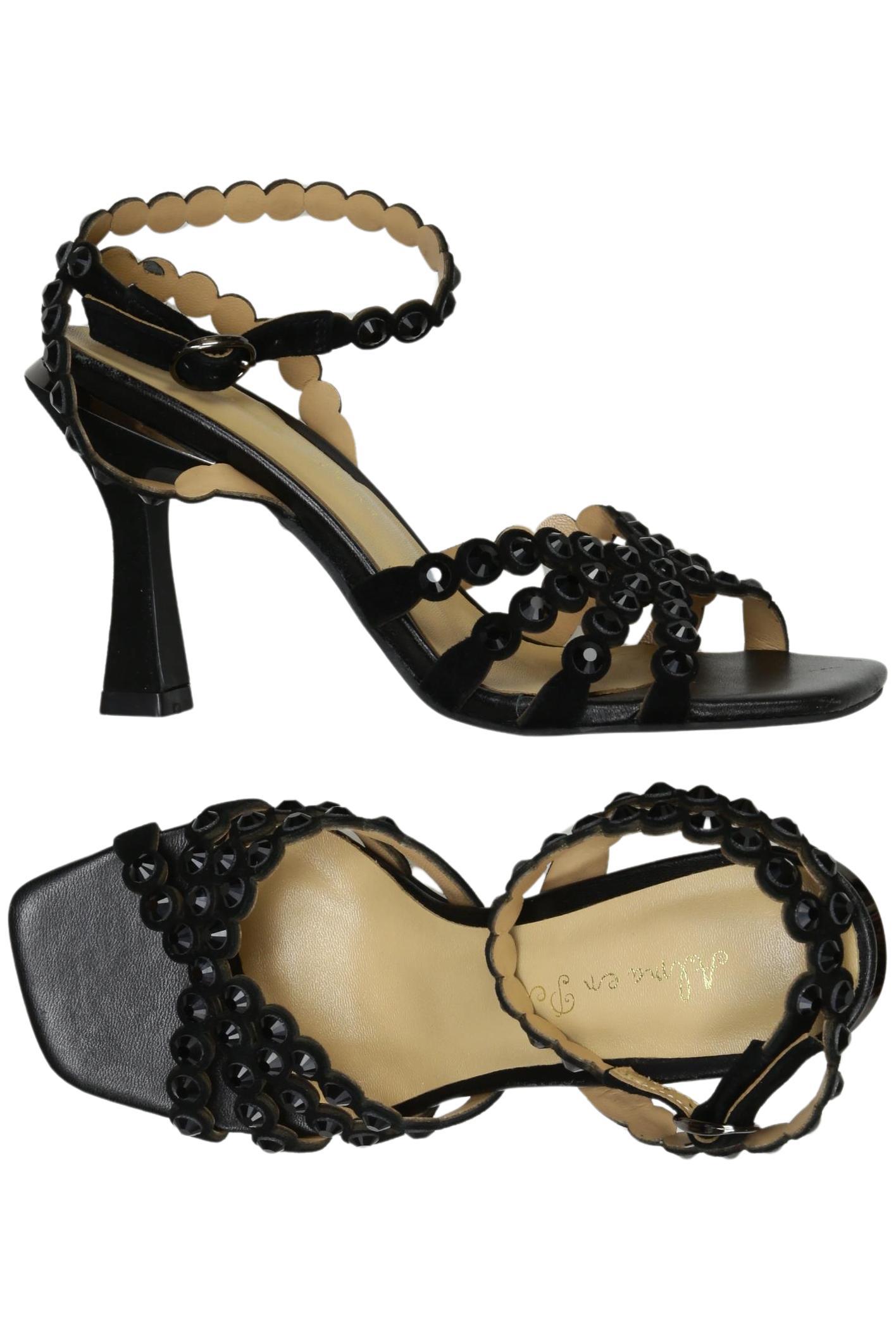 

Alma en Pena Damen Sandale, schwarz, Gr. 36