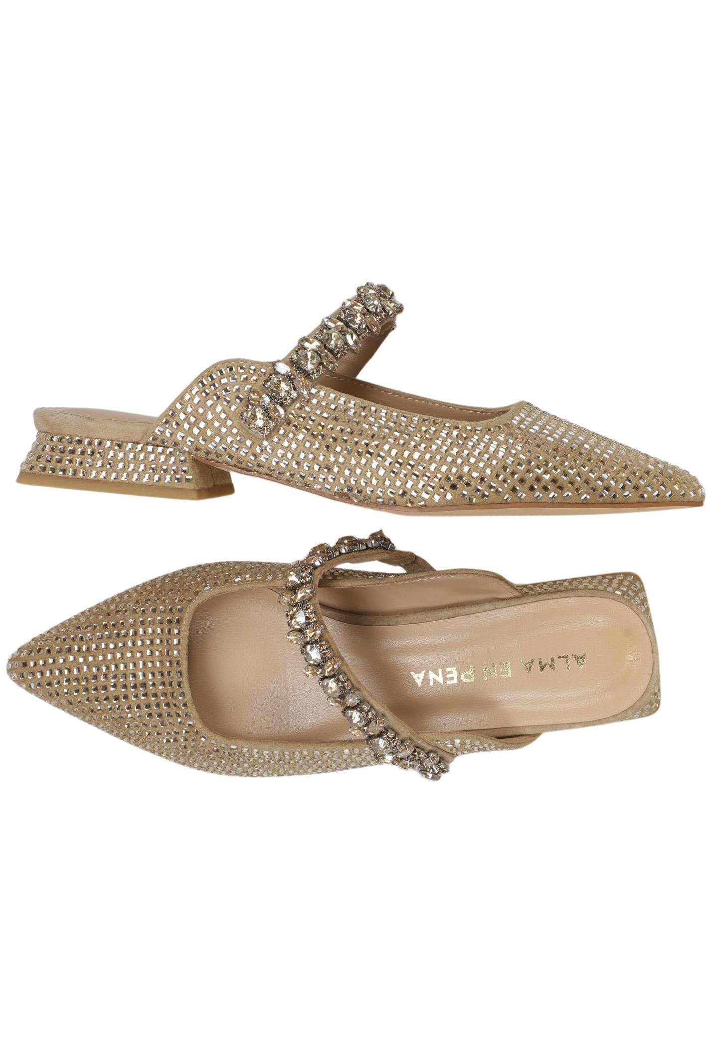 

Alma en Pena Damen Ballerinas, gold, Gr. 37