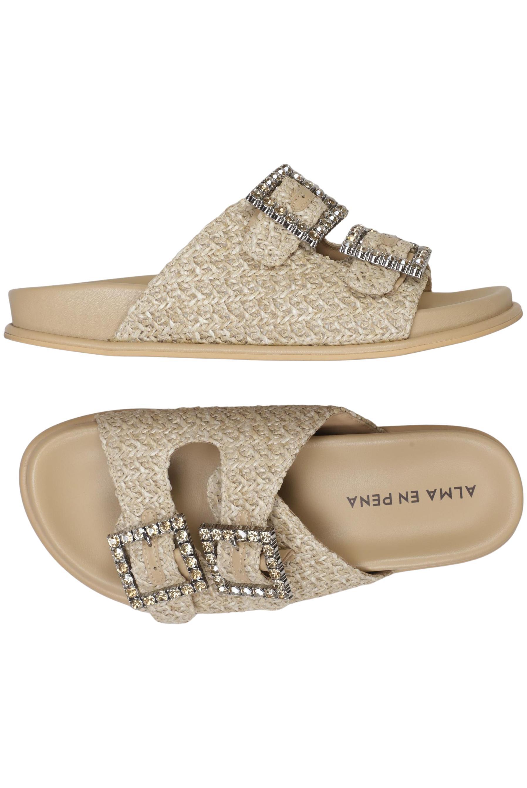 

Alma en Pena Damen Sandale, beige, Gr. 40