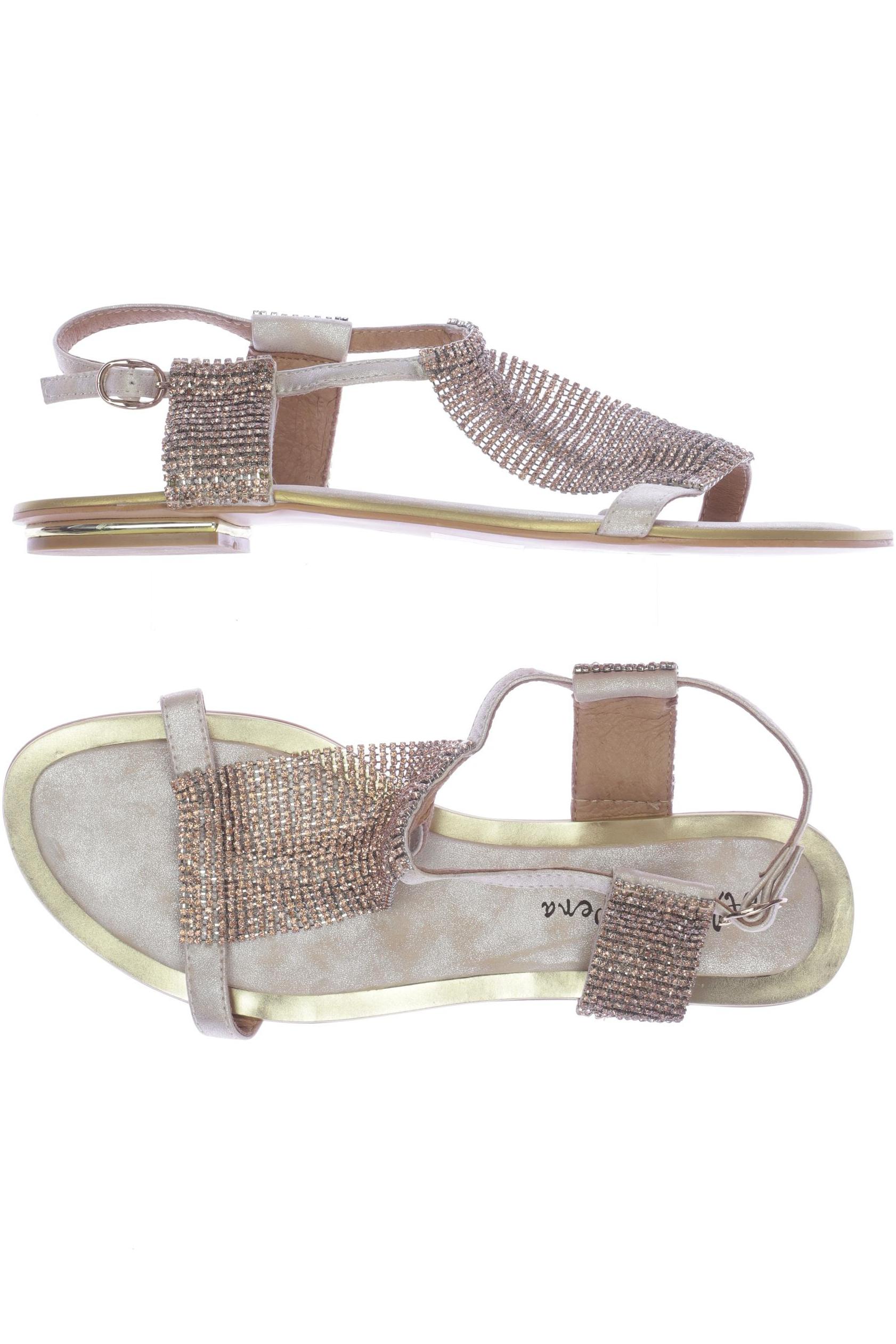 

Alma en Pena Damen Sandale, beige, Gr. 38