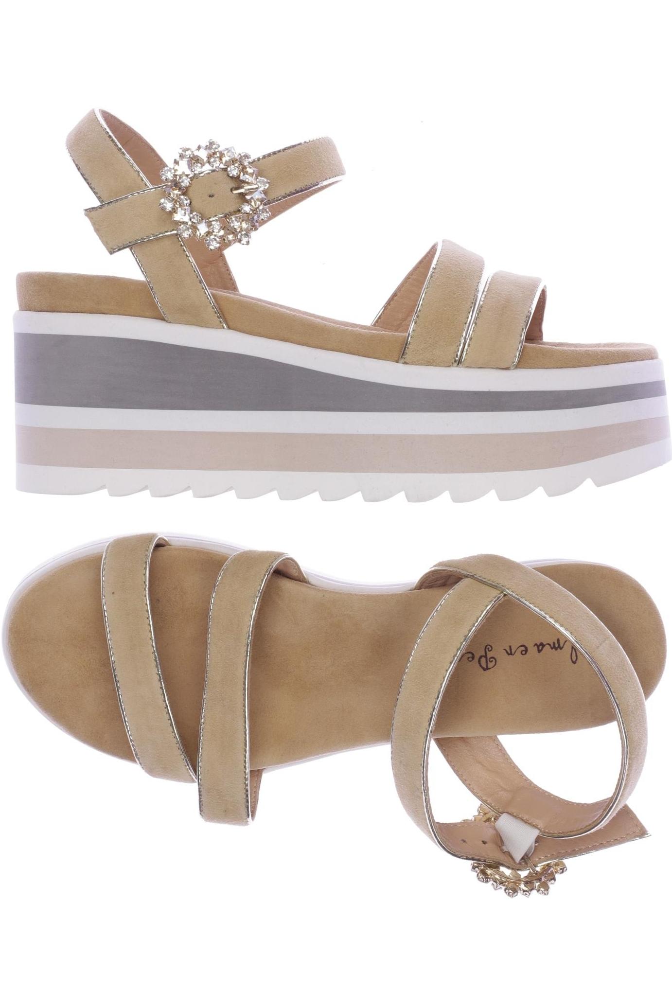 

Alma en Pena Damen Sandale, beige, Gr. 38
