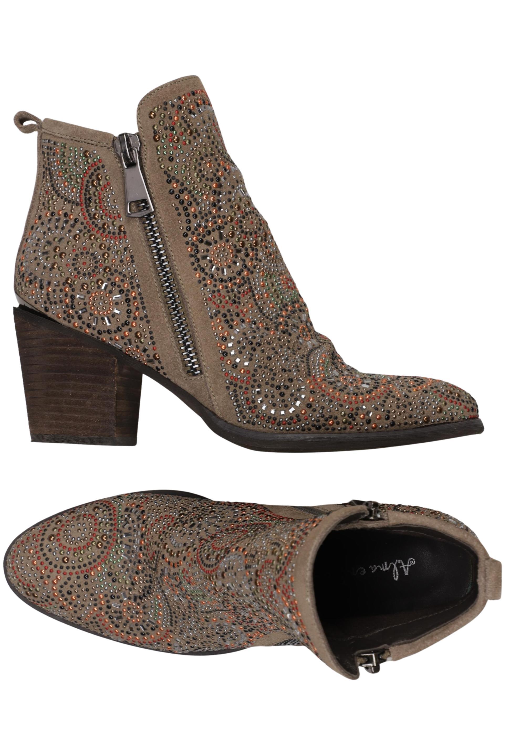 

Alma en Pena Damen Stiefelette, beige, Gr. 39