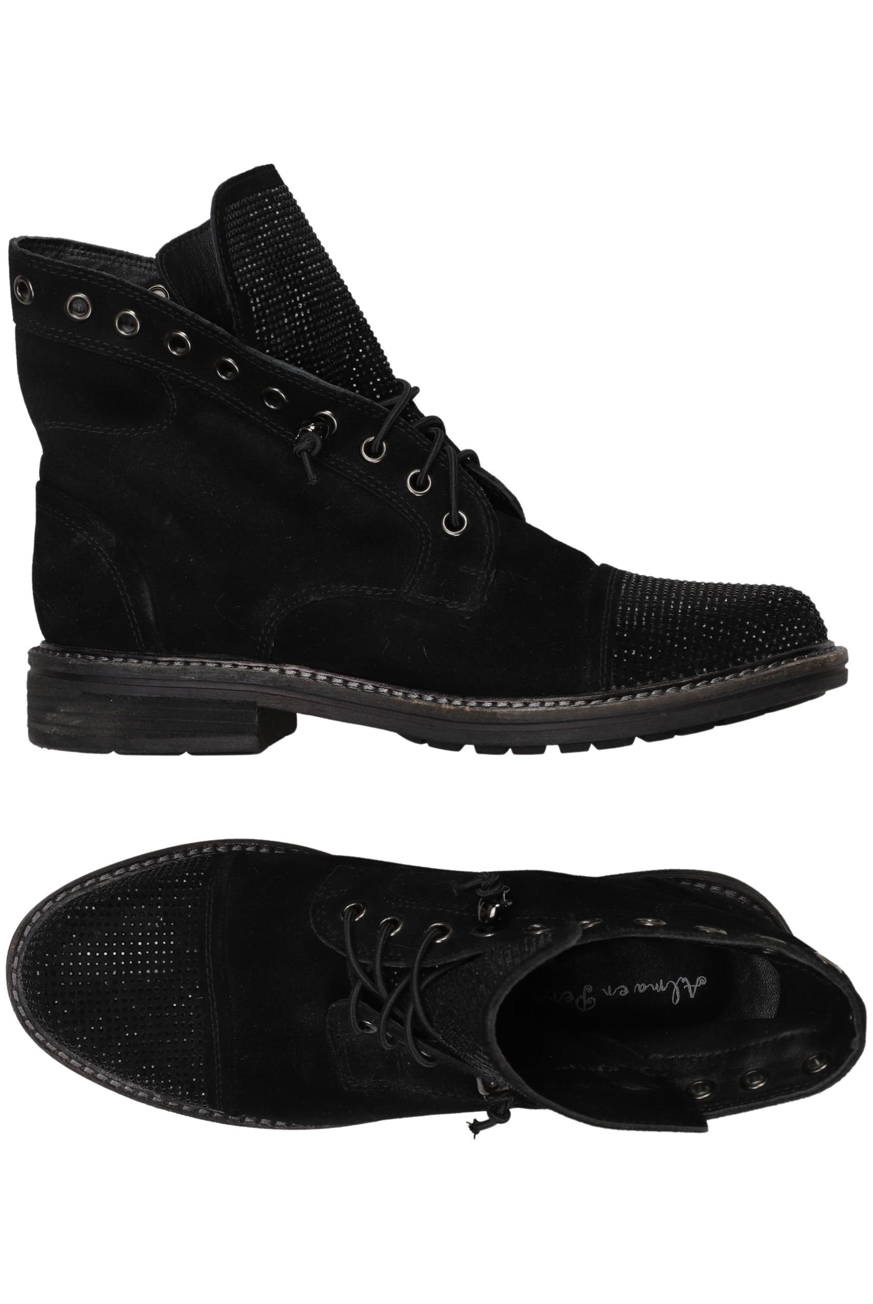 

Alma en Pena Damen Stiefelette, schwarz, Gr. 40