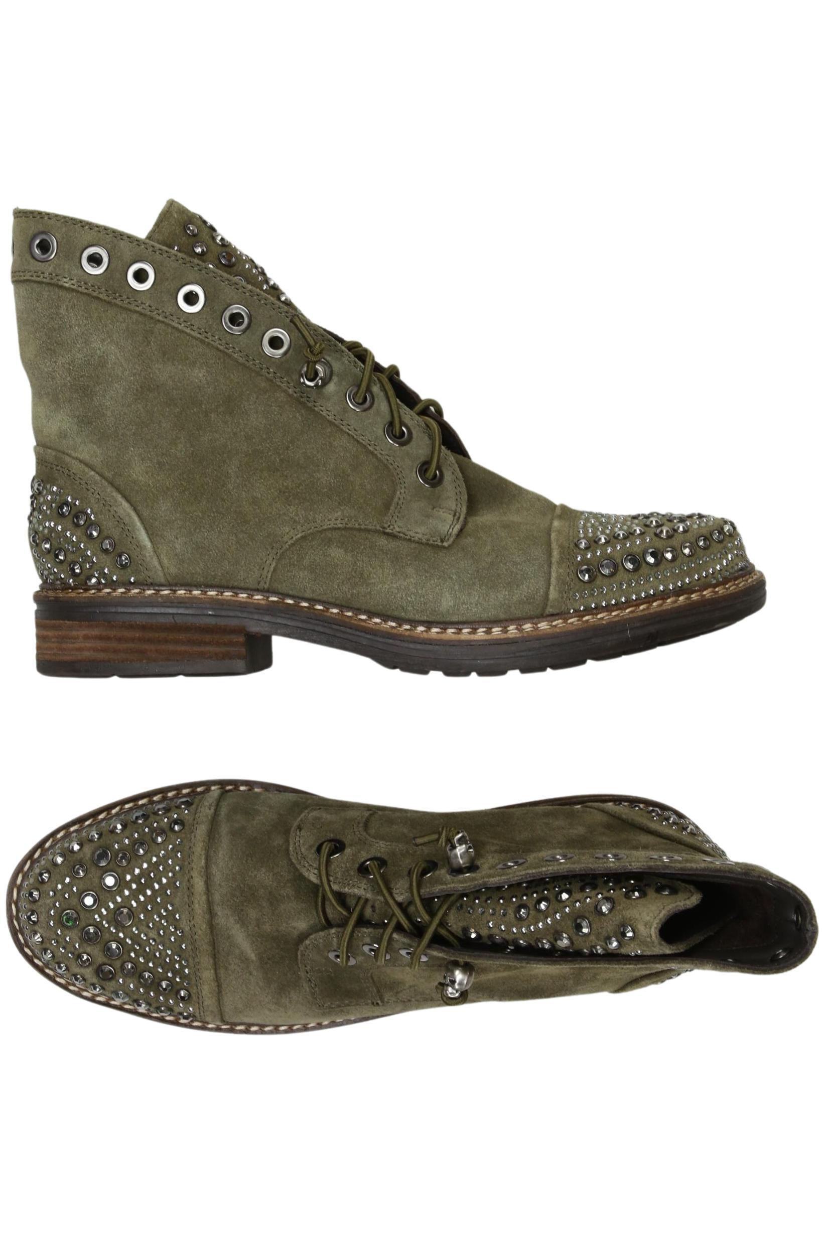 

Alma en Pena Damen Stiefelette, grün, Gr. 41