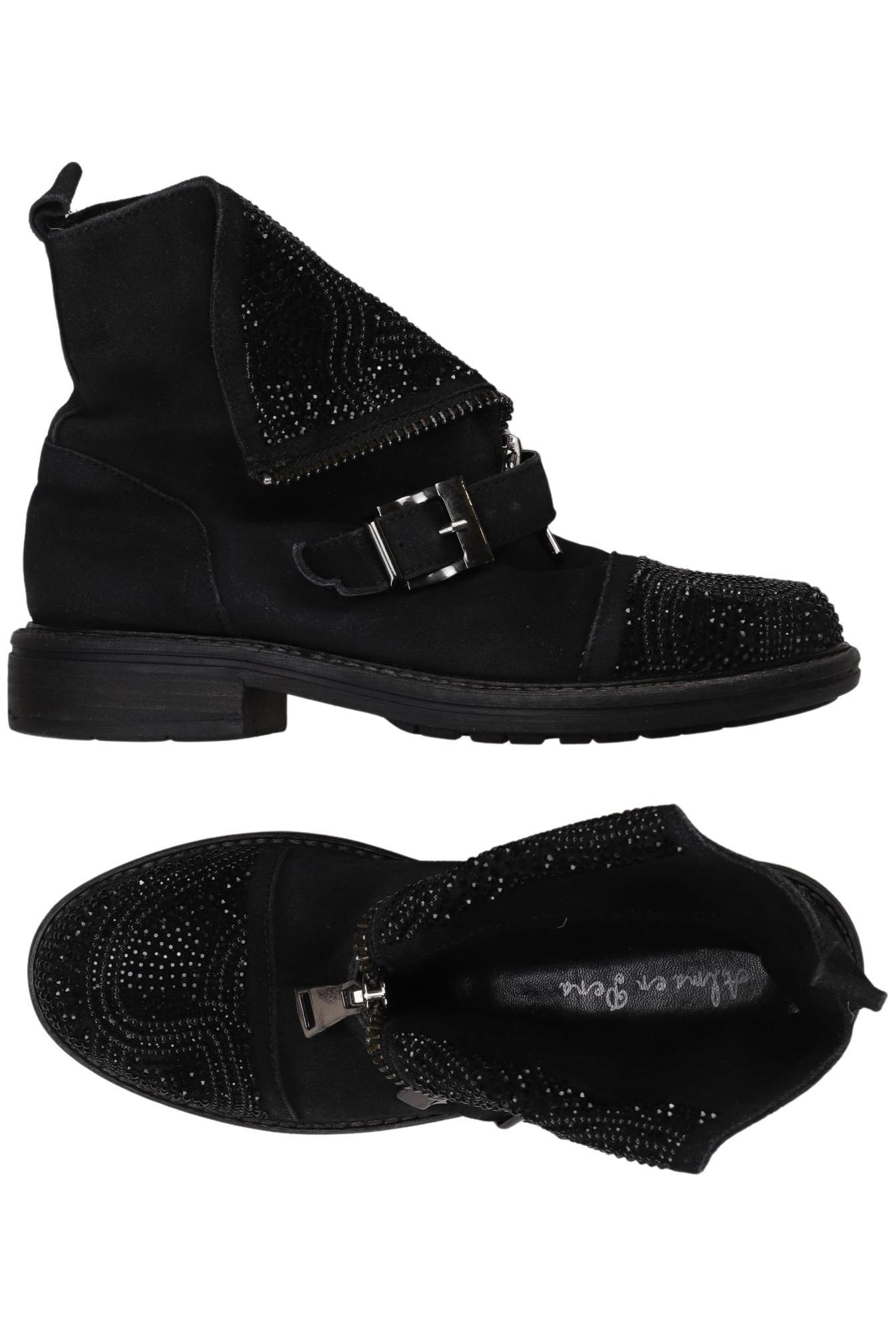 

Alma en Pena Damen Stiefelette, schwarz, Gr. 38