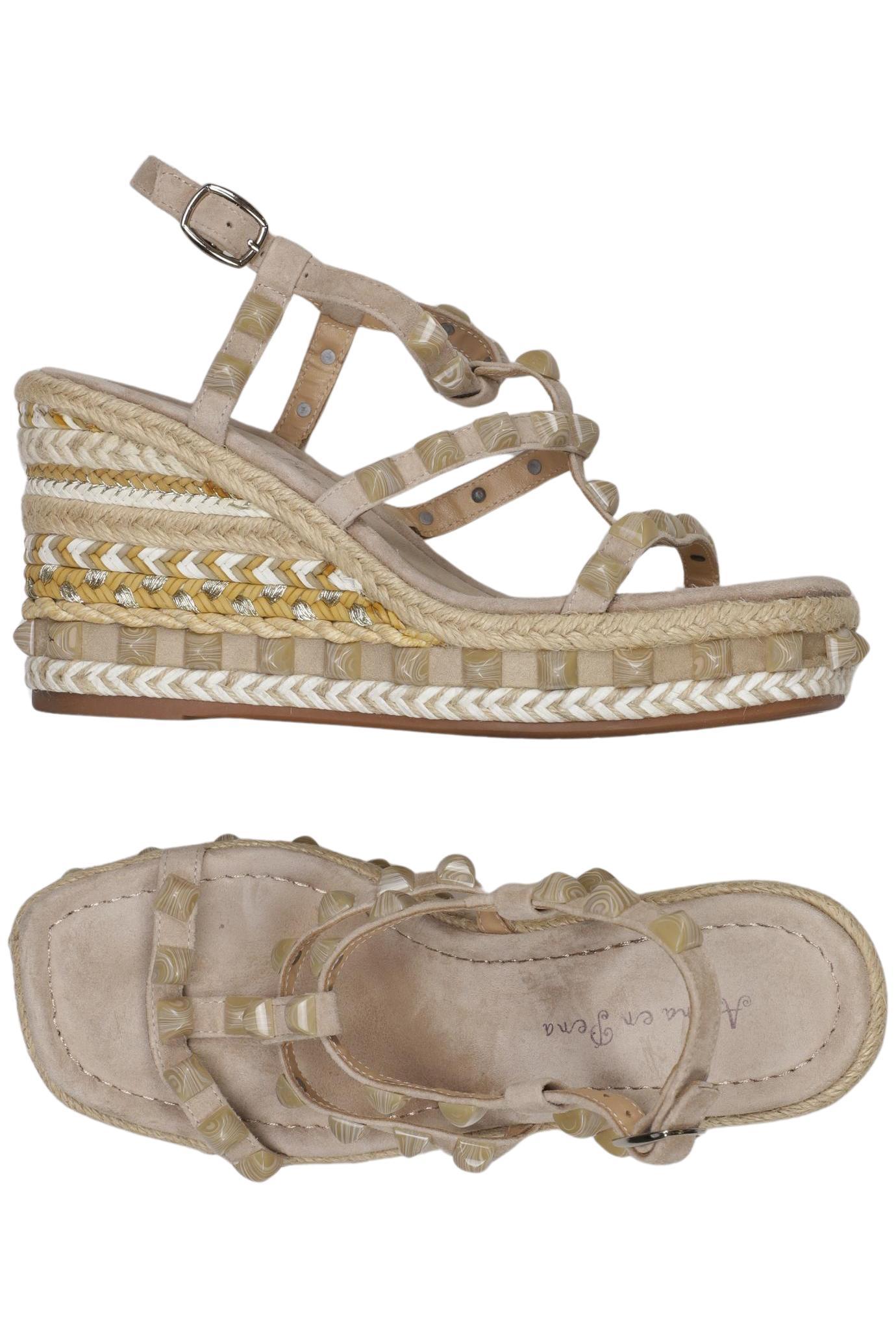 

Alma en Pena Damen Sandale, beige, Gr. 38