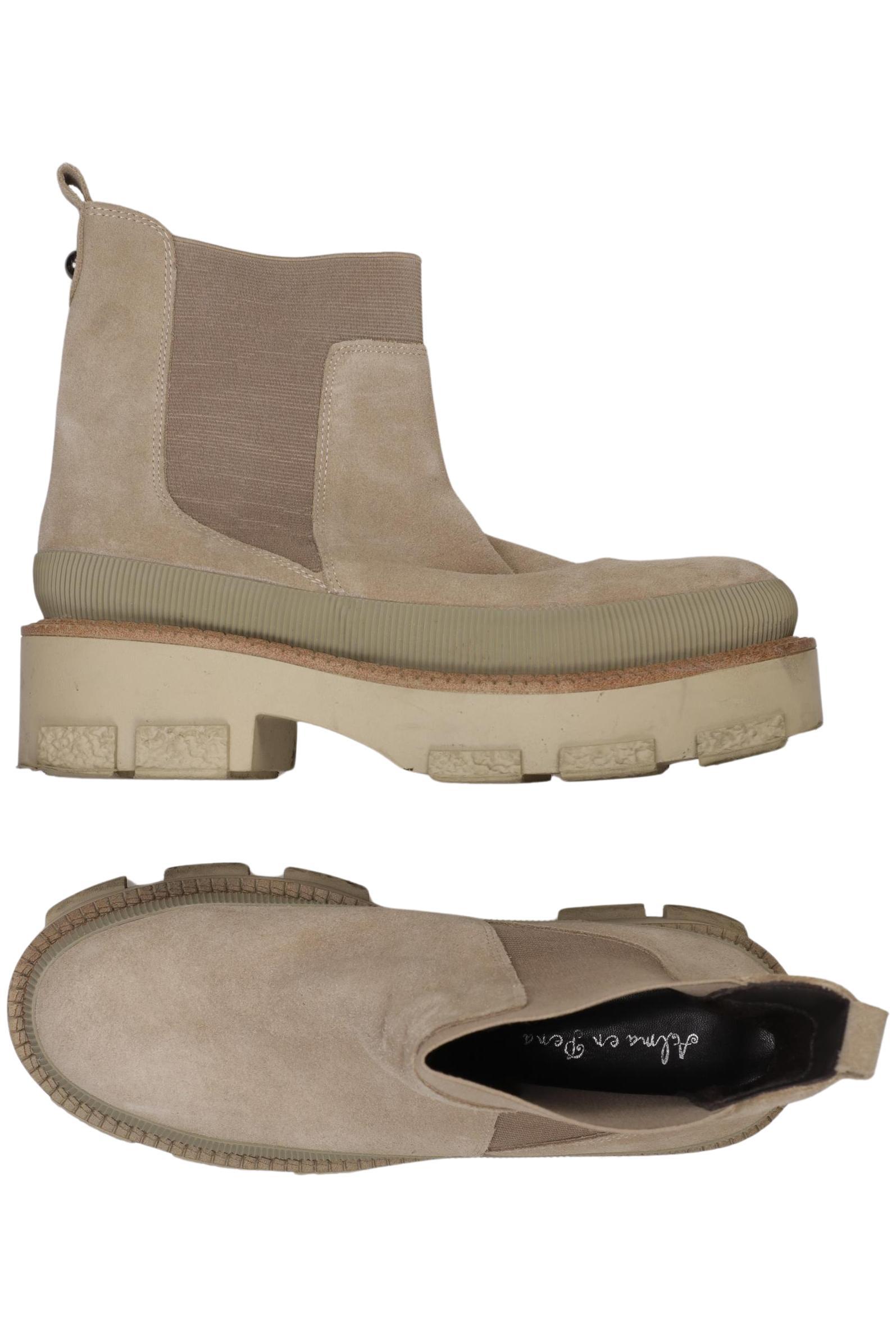 

Alma en Pena Damen Stiefelette, beige, Gr. 41