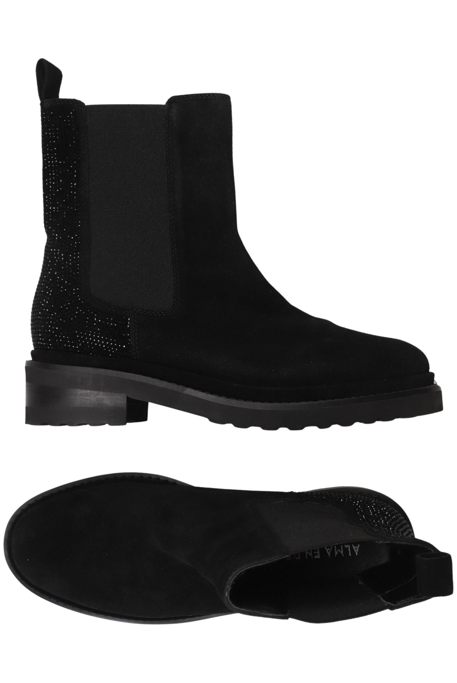 

Alma en Pena Damen Stiefelette, schwarz, Gr. 38