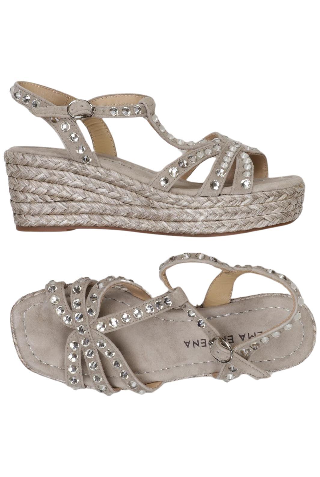 

Alma en Pena Damen Sandale, beige, Gr. 36