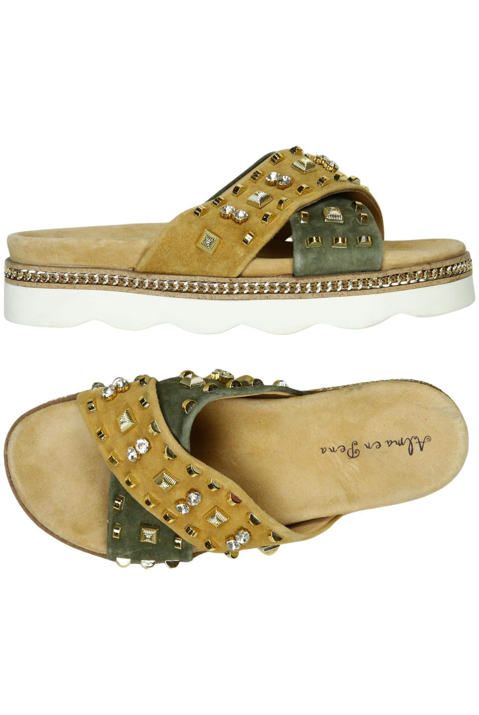 

Alma en Pena Damen Sandale, beige, Gr. 41