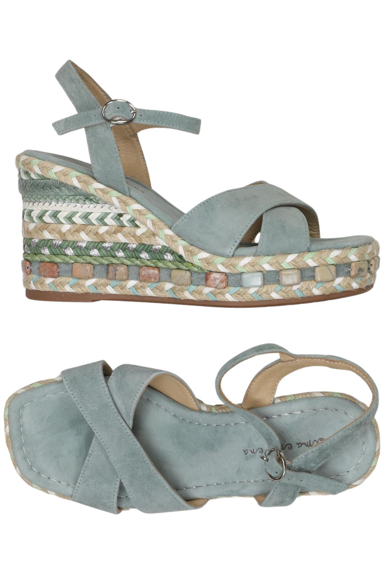 

Alma en Pena Damen Sandale, türkis, Gr. 38