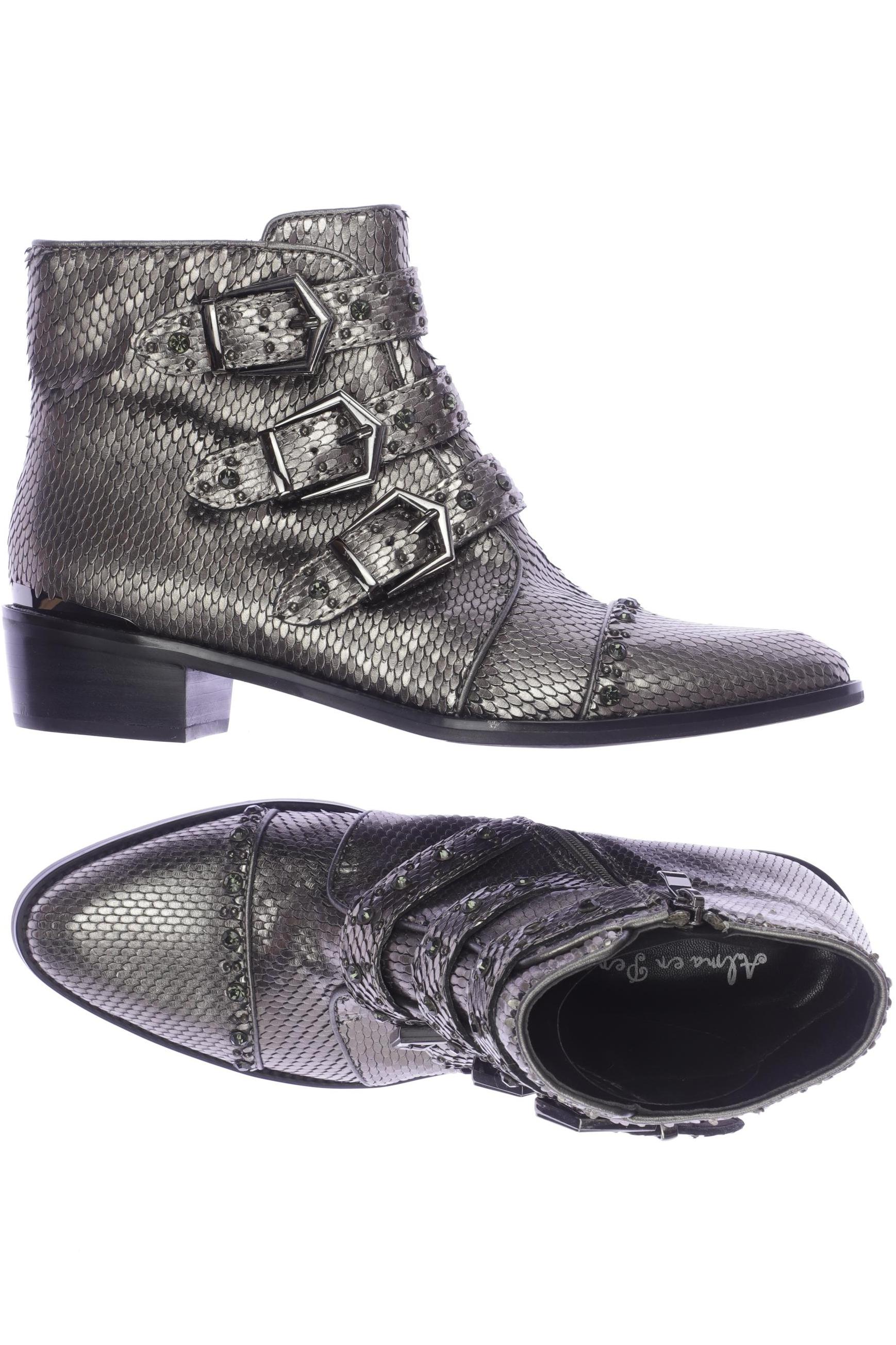 

Alma en Pena Damen Stiefelette, silber, Gr. 41