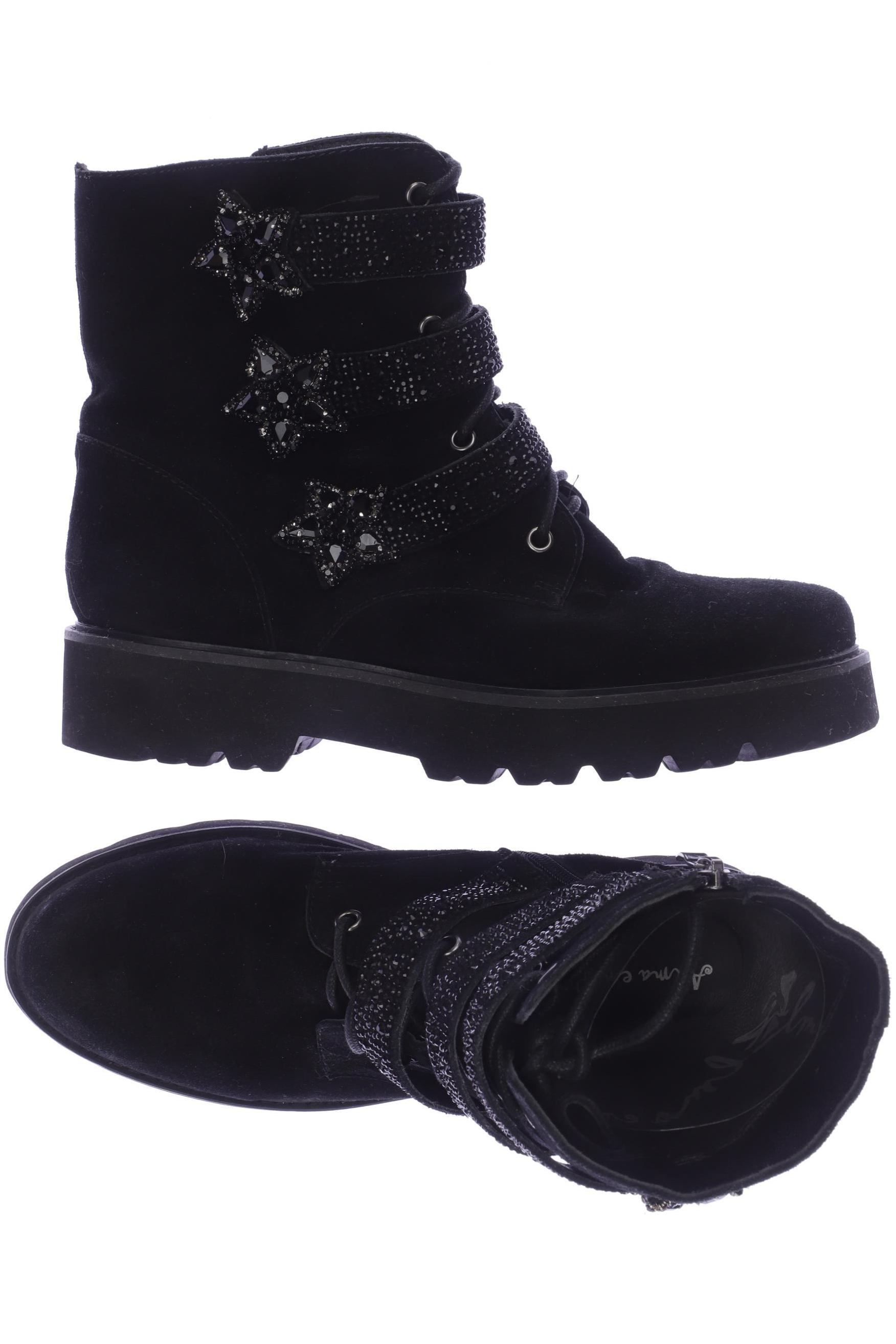 

Alma en Pena Damen Stiefelette, schwarz, Gr. 42