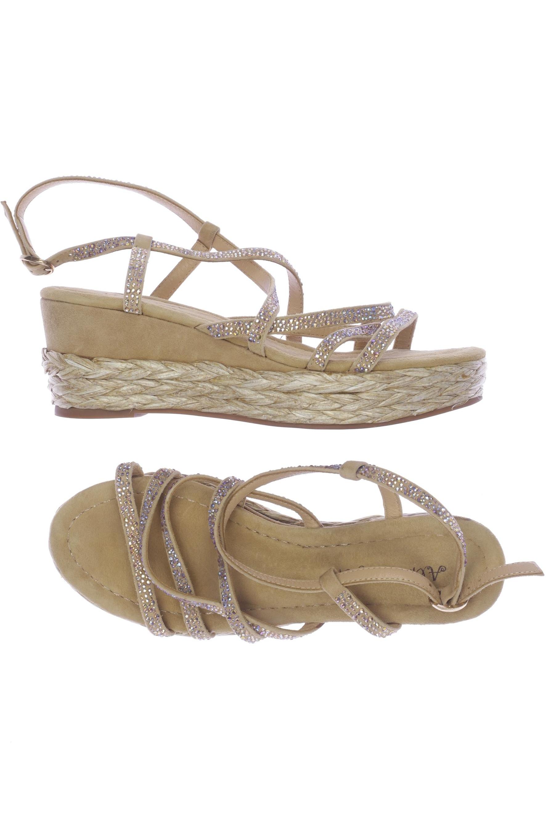 

Alma en Pena Damen Sandale, beige, Gr. 38