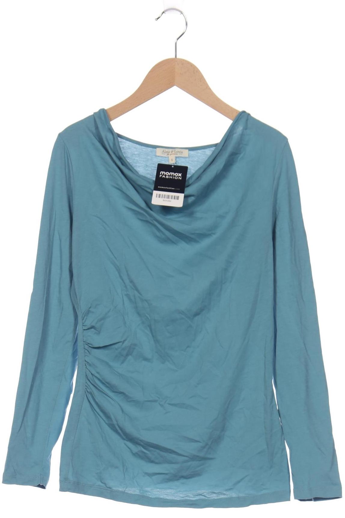 

Alma & Lovis Damen Langarmshirt, blau, Gr. 36