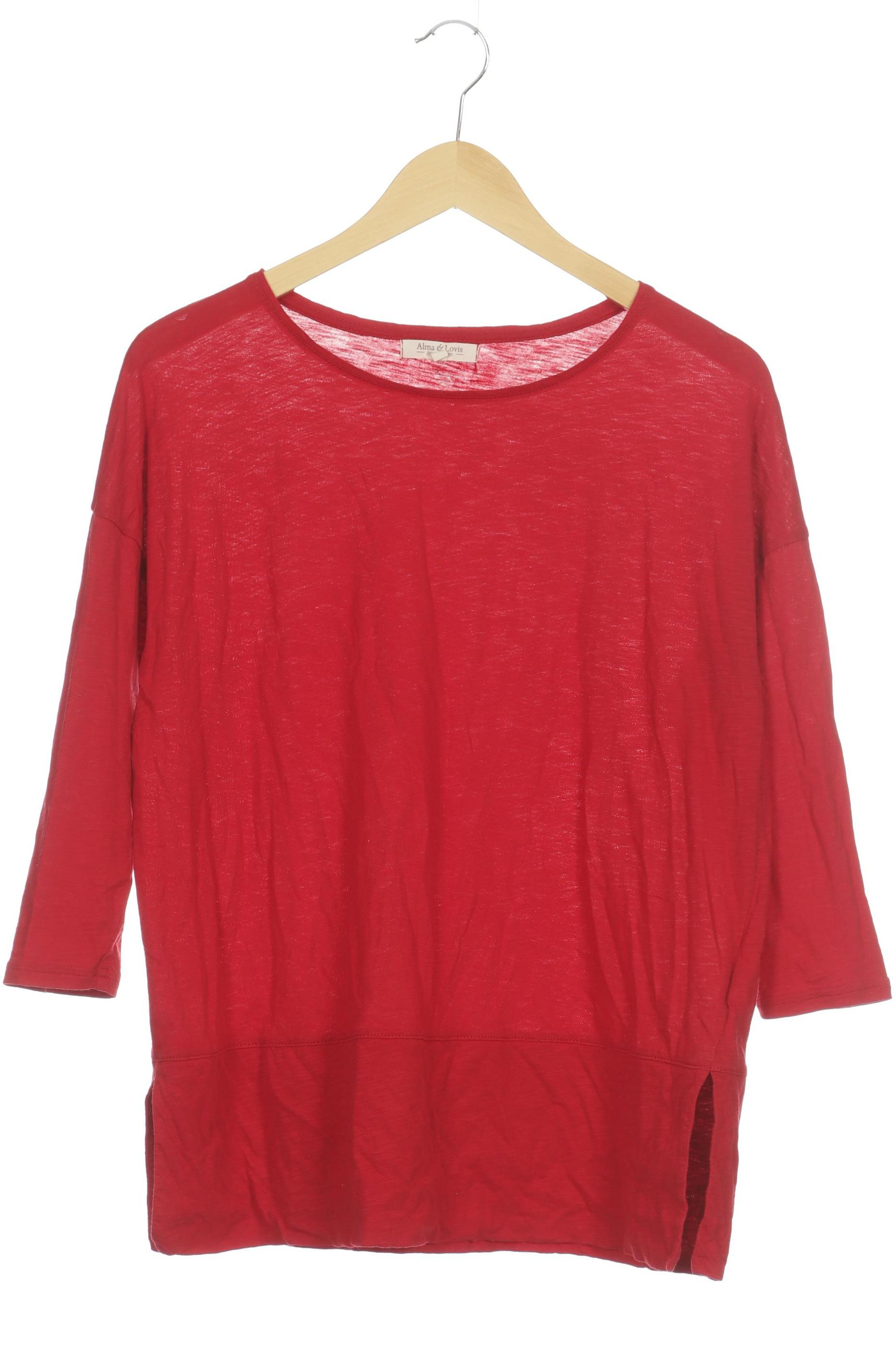 

Alma & Lovis Damen Langarmshirt, rot, Gr. 36