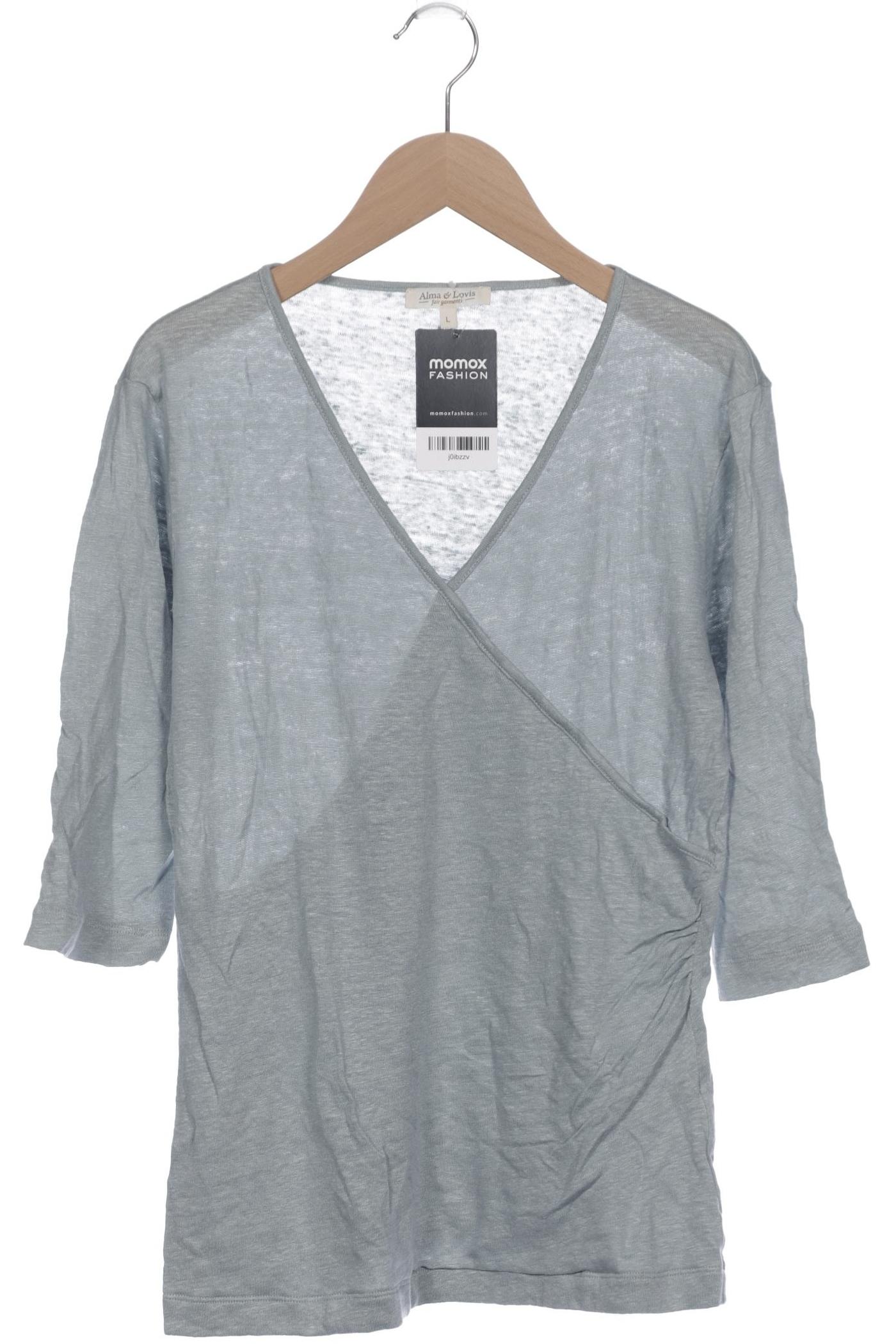 

Alma & Lovis Damen Langarmshirt, hellblau, Gr. 42